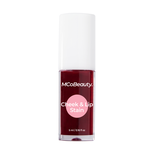 MCO BEAUTY CHEEK & LIP STAIN 2-IN-1 ROSY RED 5ML