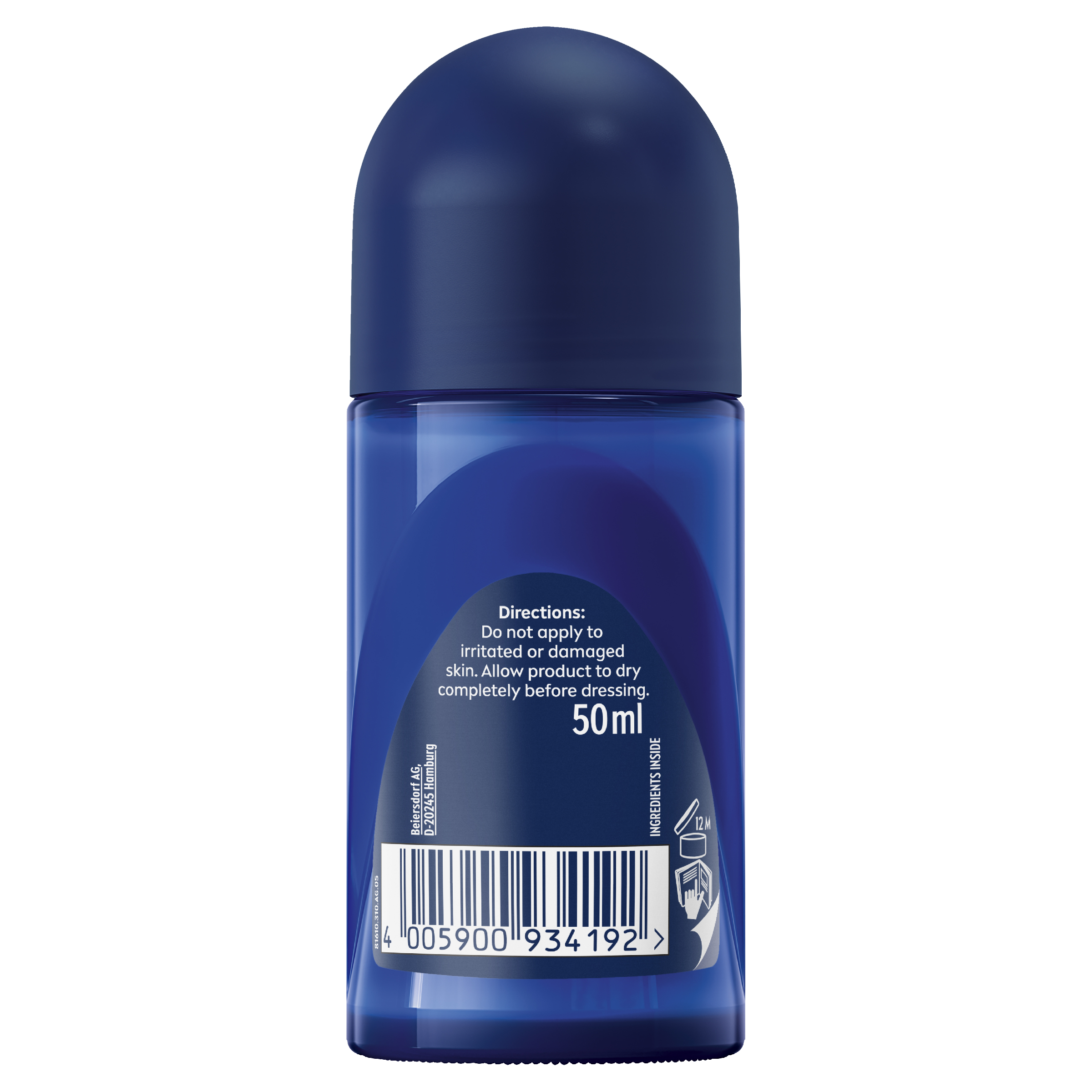 NIVEA MEN ANTIPERSPIRANT INTENSE PROTECTION SPORT 72H ROLL ON 50ML - Image 2