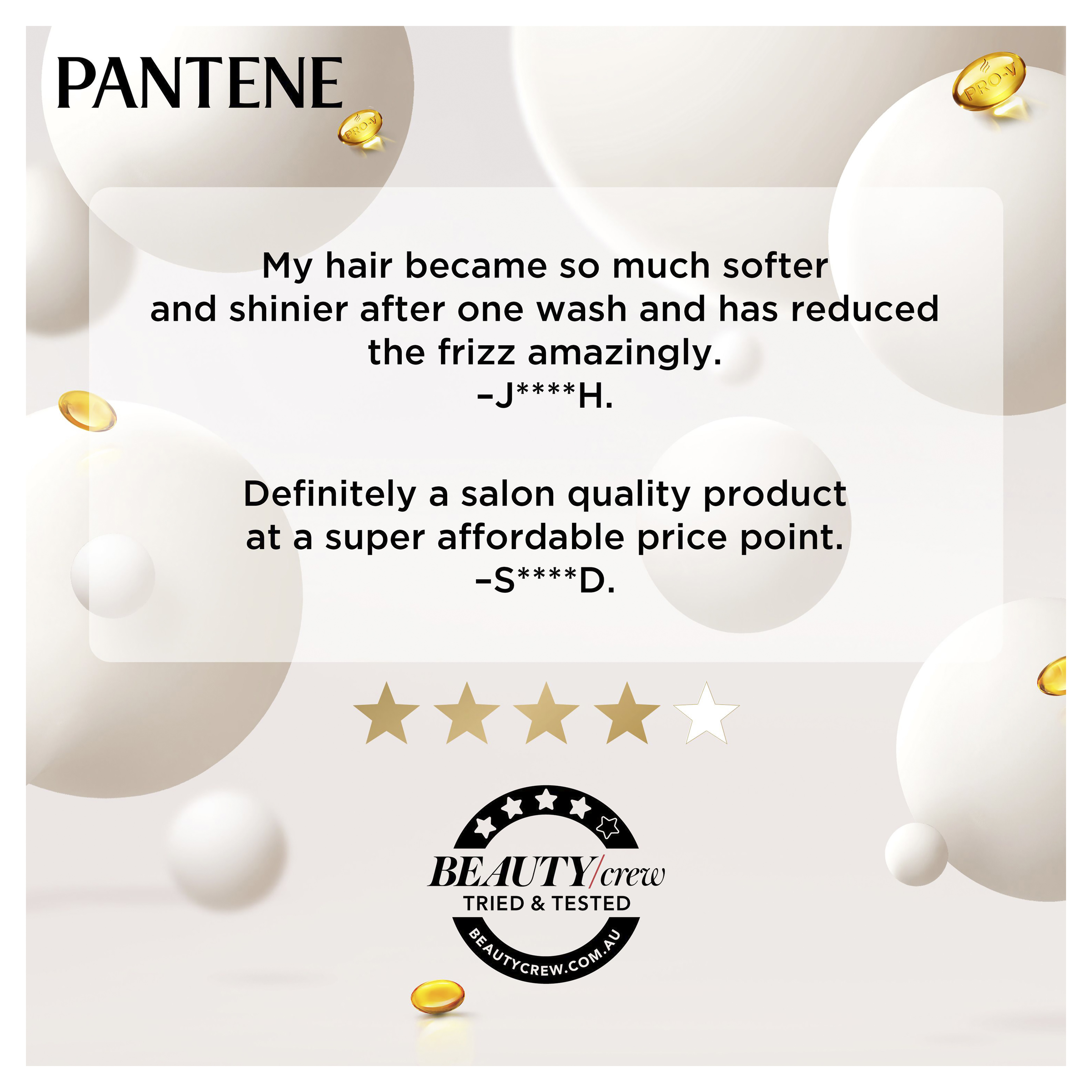 PANTENE PRO V REPAIR & PROTECT SHAMPOO 375ML - Image 3