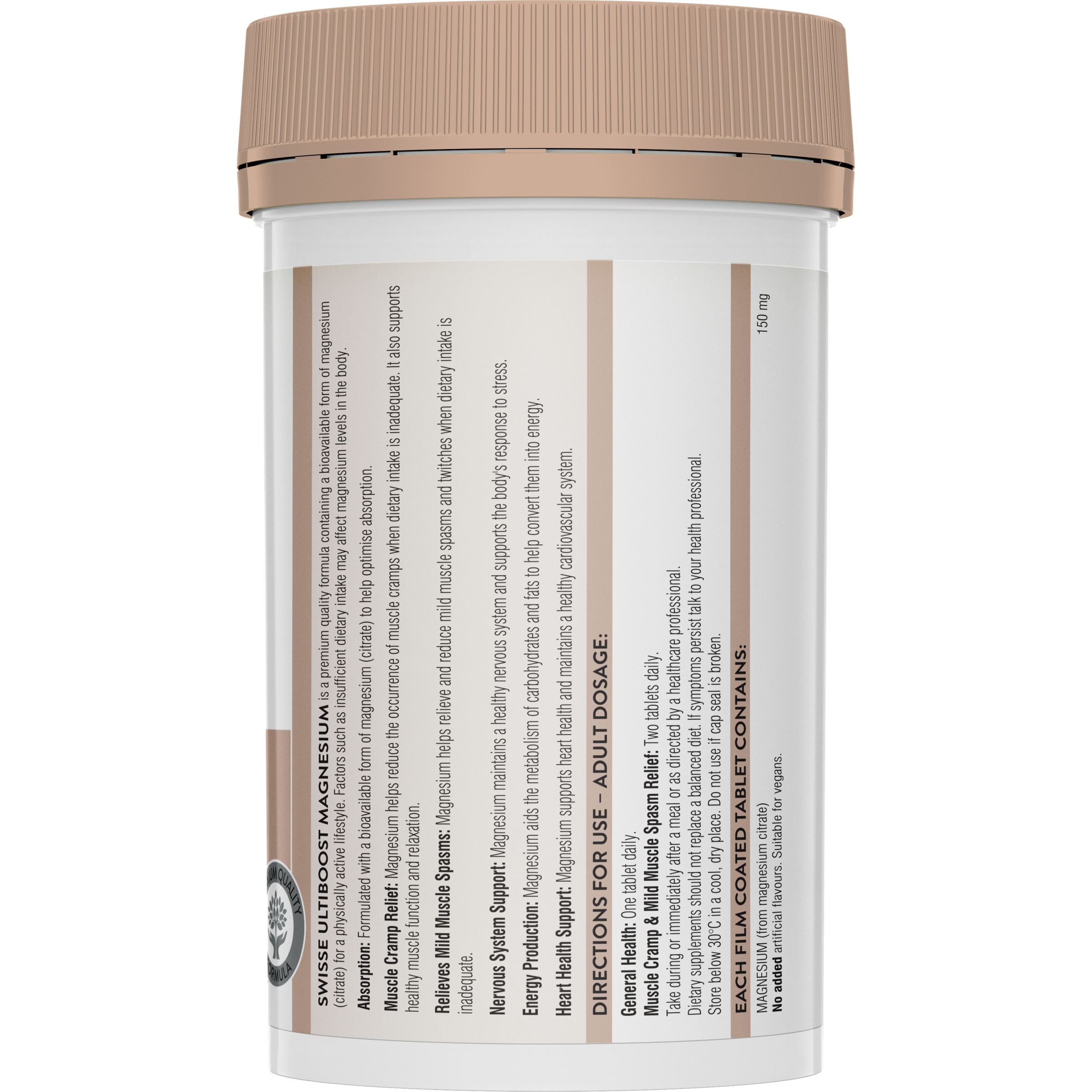 SWISSE ULTIBOOST MAGNESIUM 200 TABLETS - Image 2