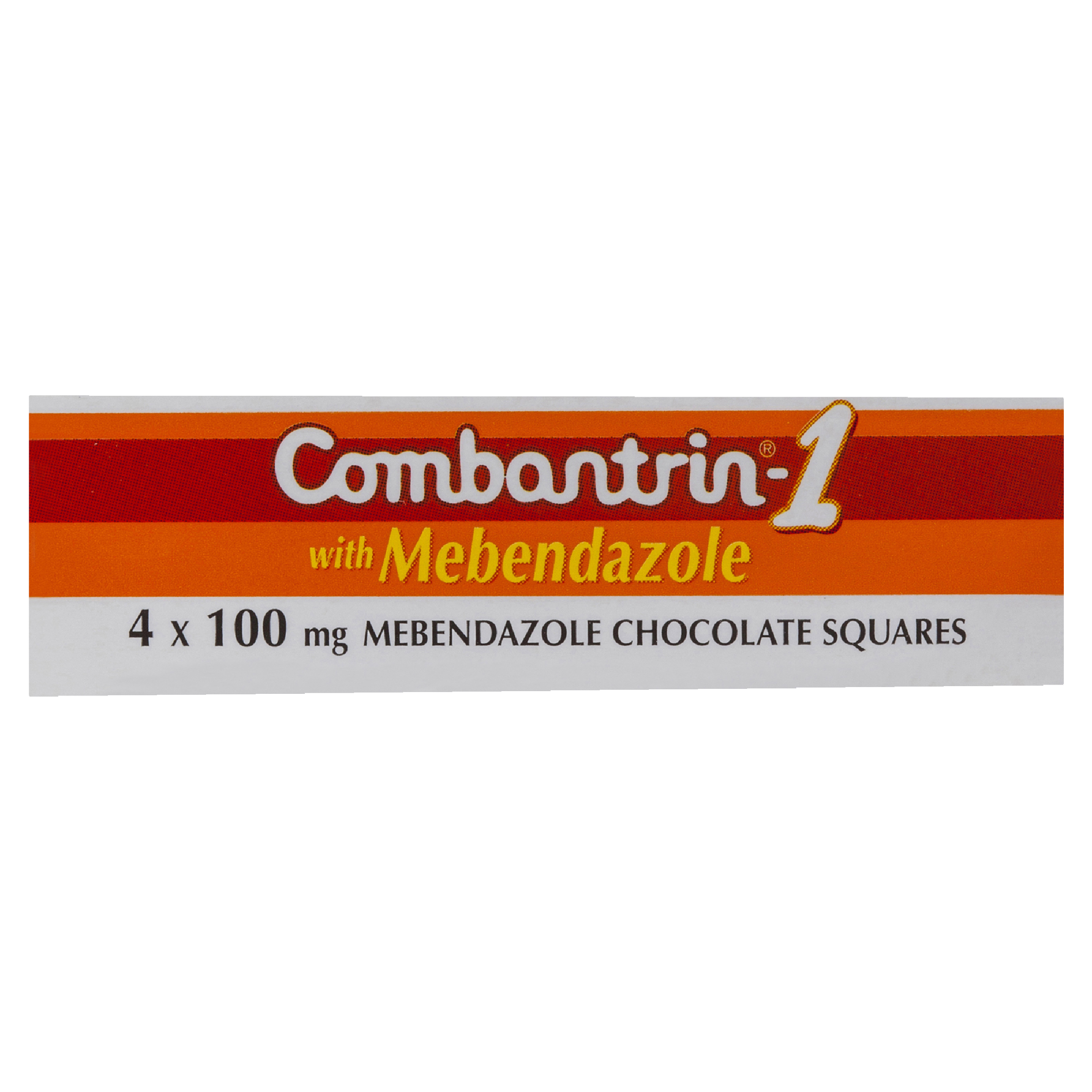 COMBANTRIN WORM TREATMENT CHOCOLATE SQUARES 4 PACK - Image 6