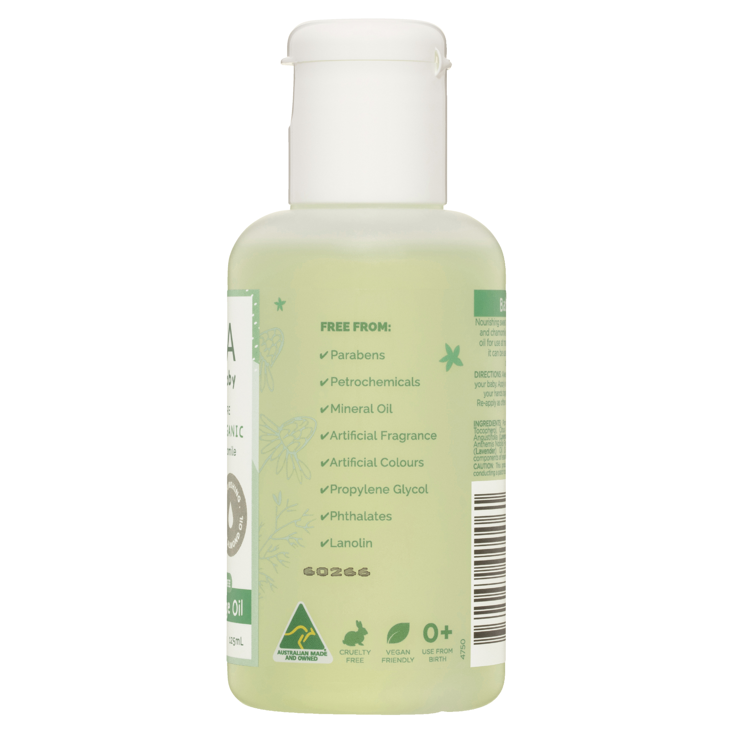 GAIA NATURALS BABY MASSAGE OIL 125ML - Image 4