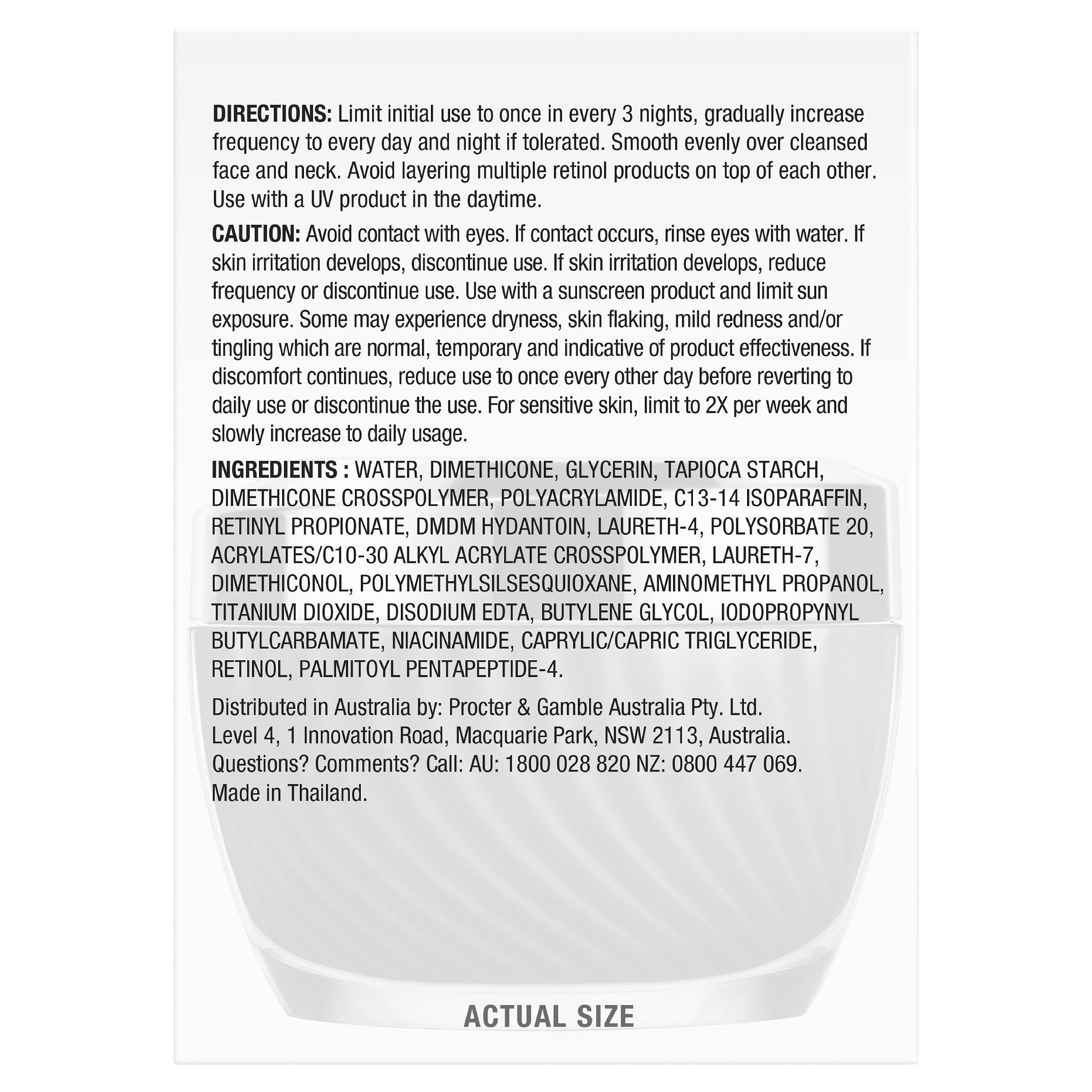 OLAY REGENERIST RETIONAL 24 FACE CREAM MOISTURISER 50G - Image 3