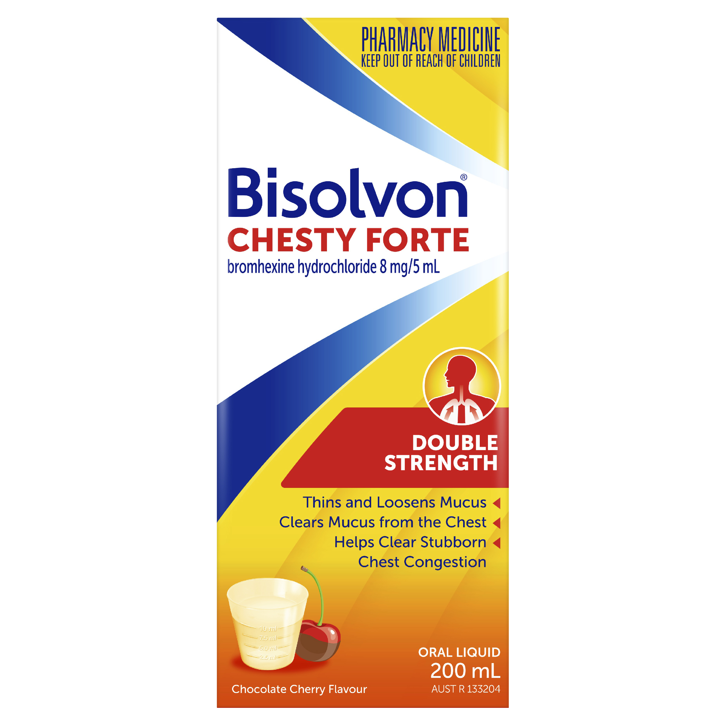 BISOLVON CHESTY FORTE 200ML - Image 2