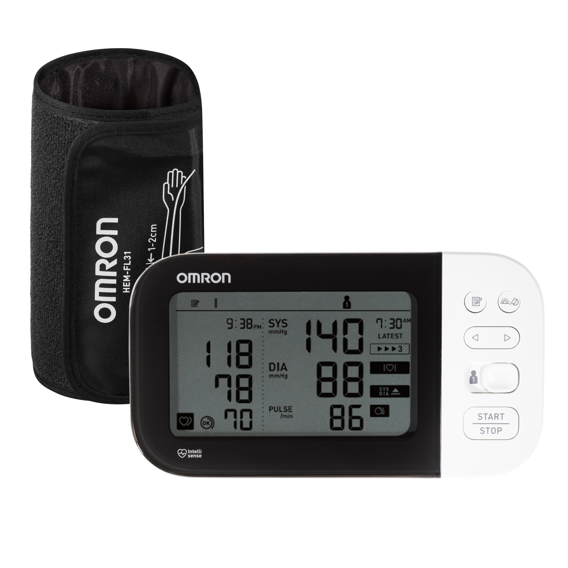 OMRON BLOOD PRESSURE MONITOR PLUS AFIB HEM7361T - Image 9