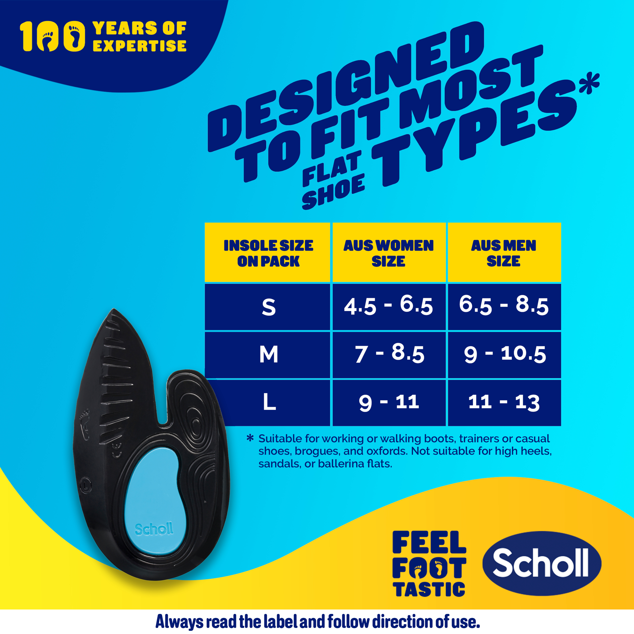 SCHOLL IN BALANCE HEEL & ANKLE ORTHOTIC INSOLES L - Image 10