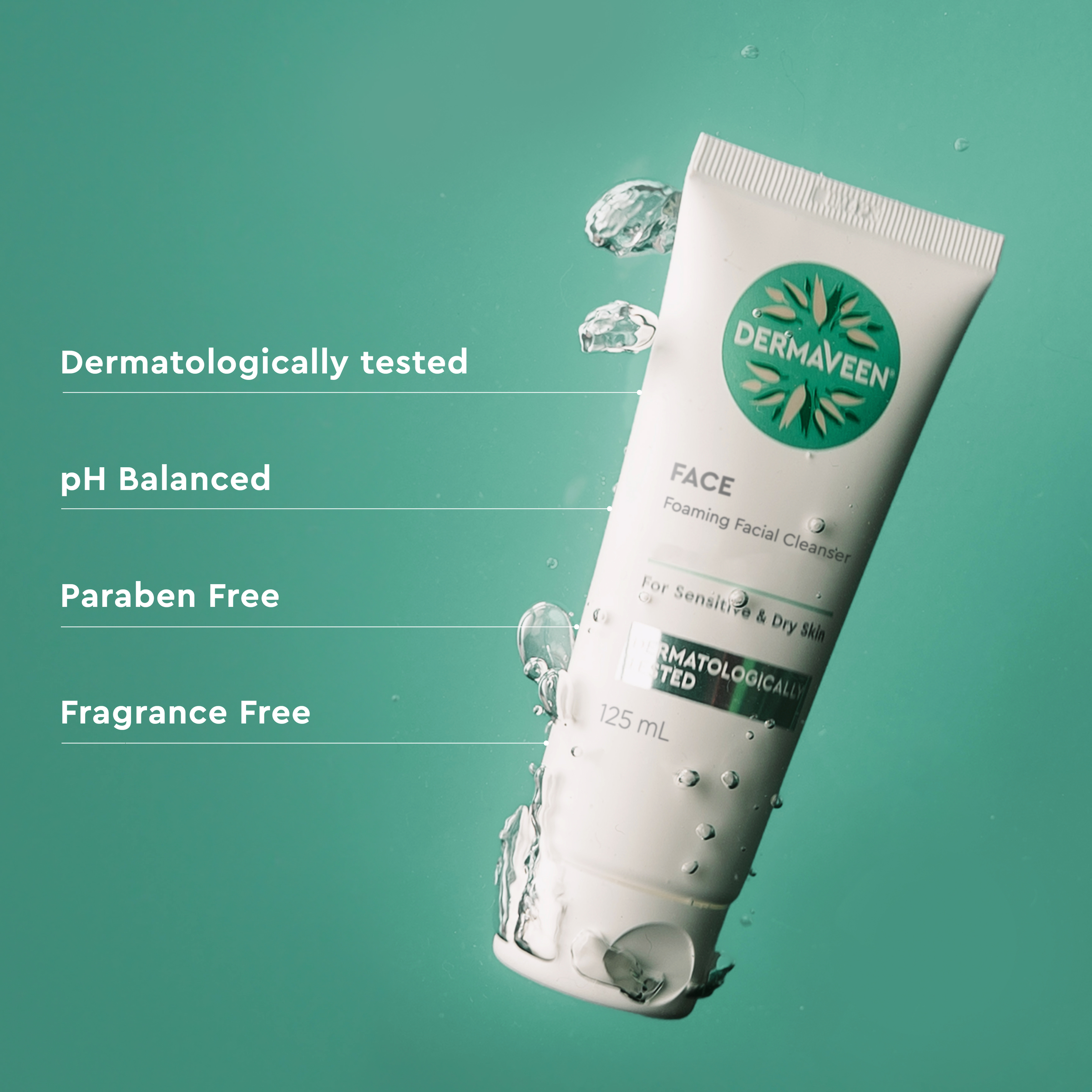 DERMAVEEN FOAMING FACIAL CLEANSER 125ML - Image 11