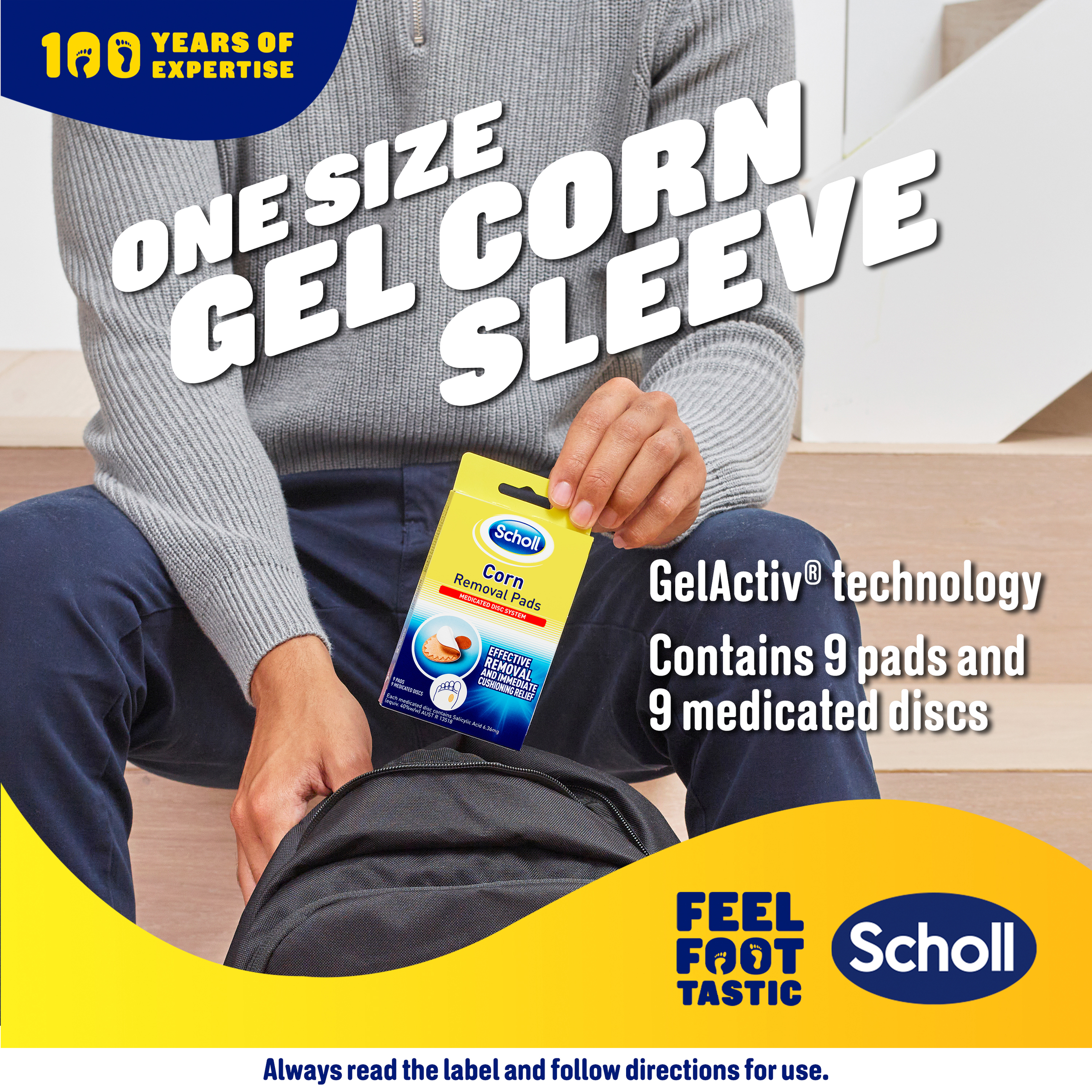SCHOLL CORN REMOVAL PADS MEDICATED 9 PACK - Image 6