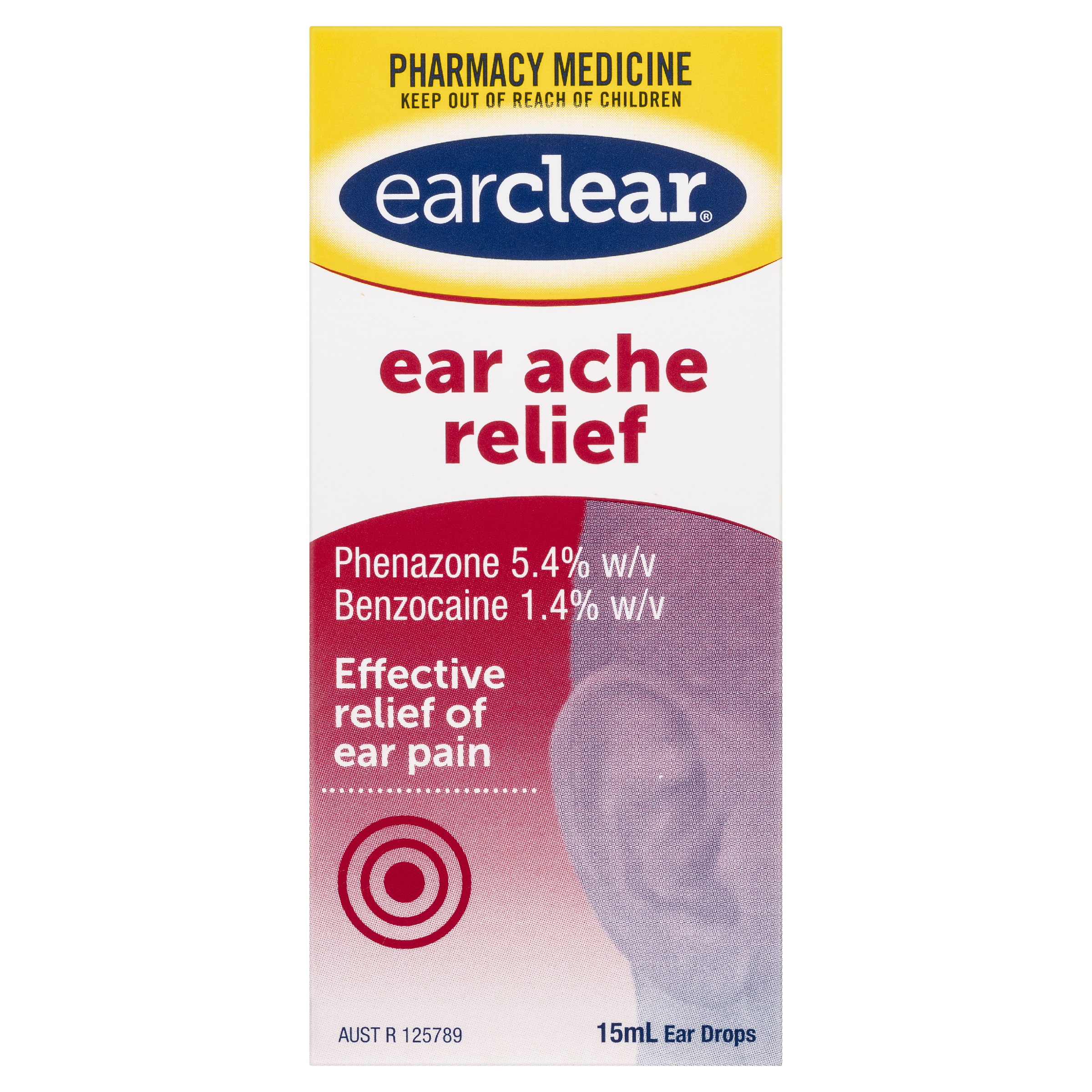 EAR CLEAR EAR ACHE RELIEF DROPS 15ML - Image 2