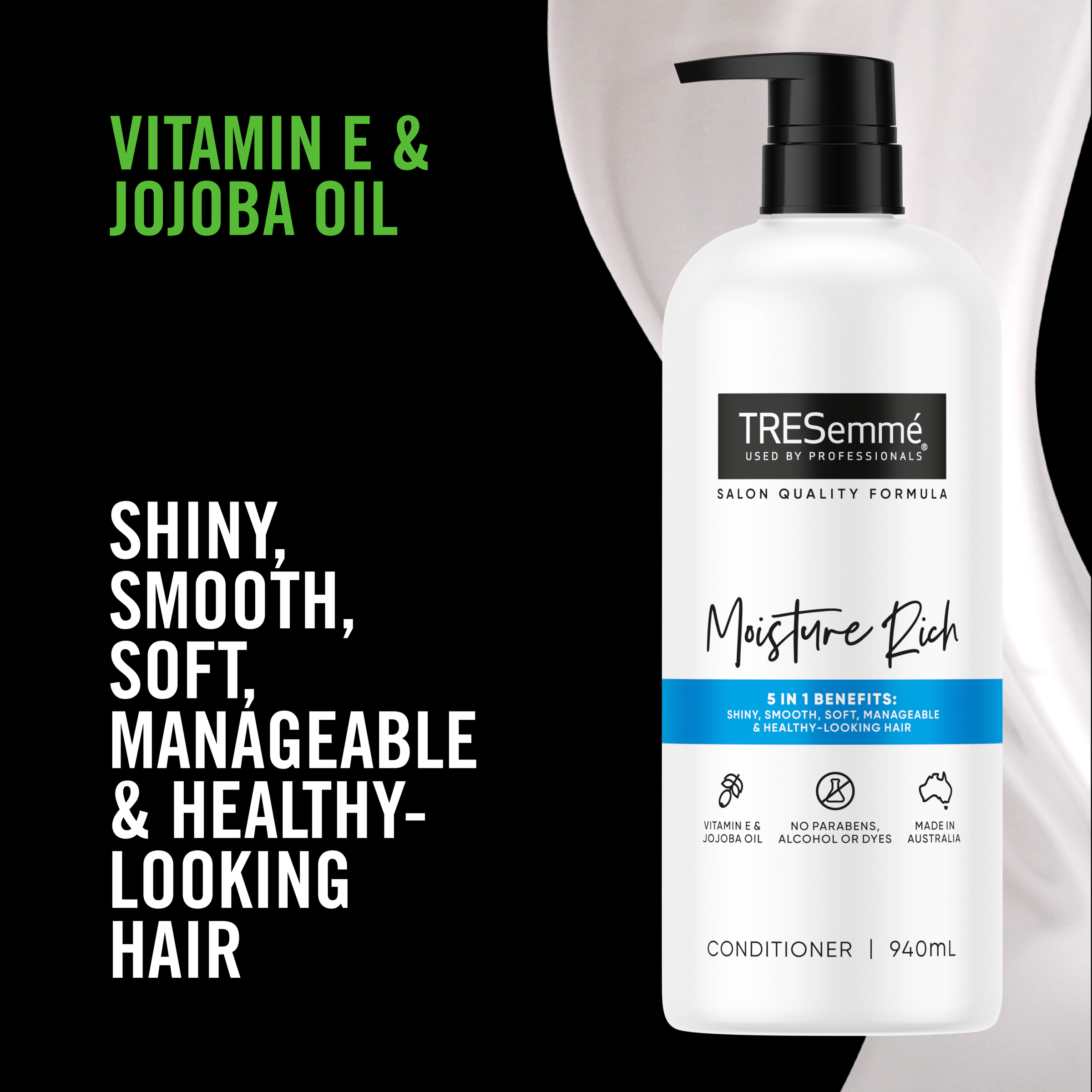 TRESEMME MOISTURE RICH CONDITIONER 940ML - Image 3