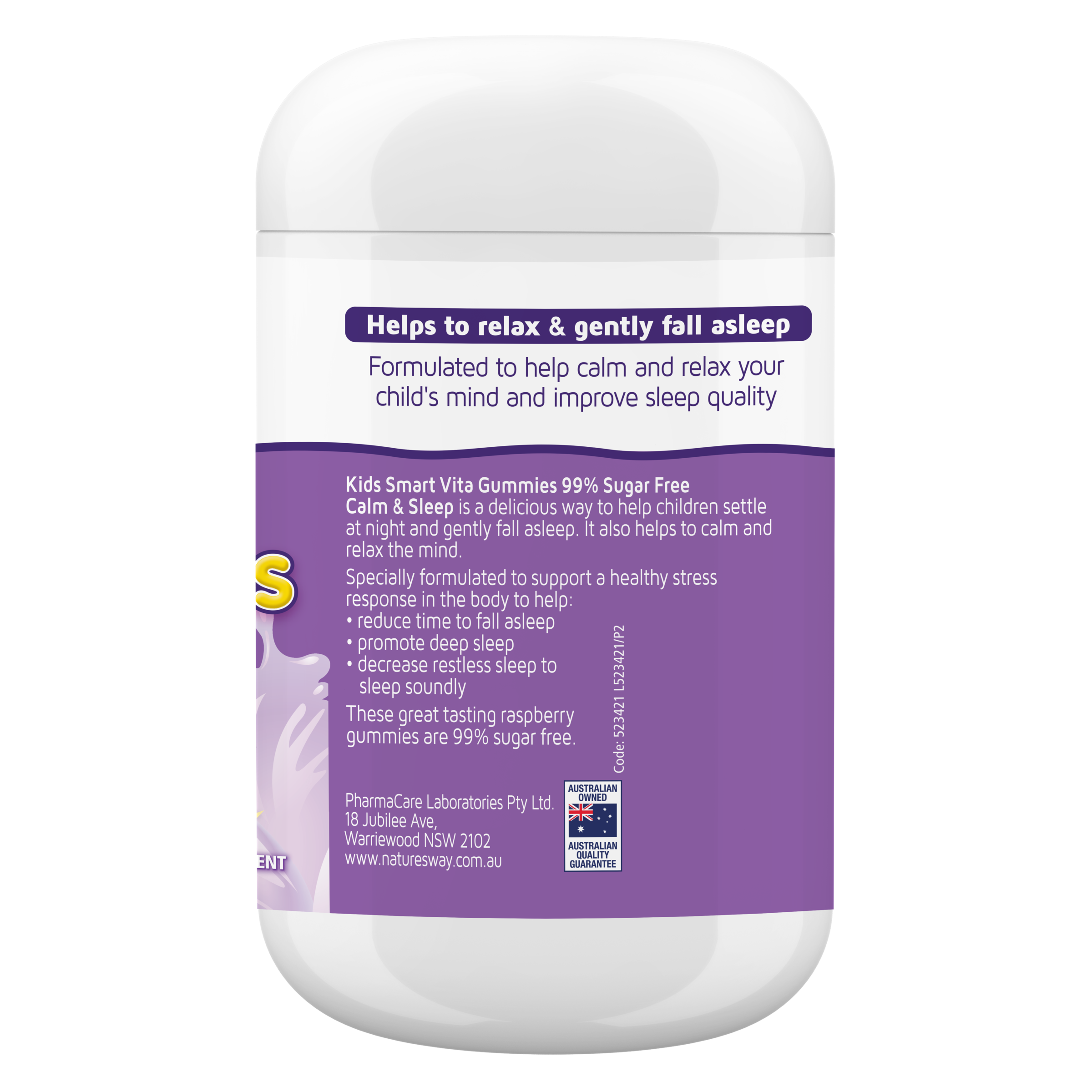NATURES WAY KIDS SMART VITA GUMMIES CALM+SLEEP 50 - Image 2