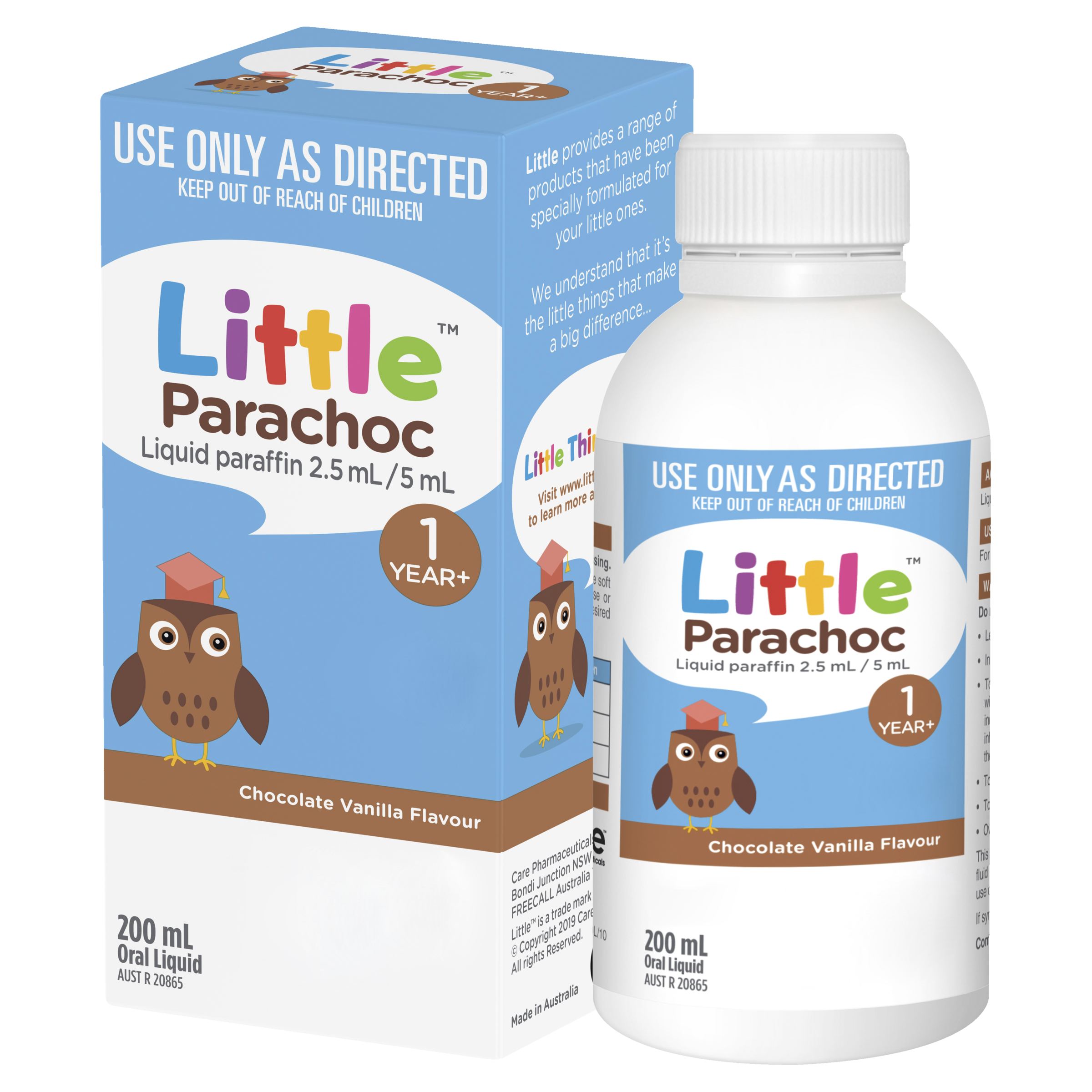 PARACHOC CHOCOLATE VANILLA 200ML LIQUID - Image 5