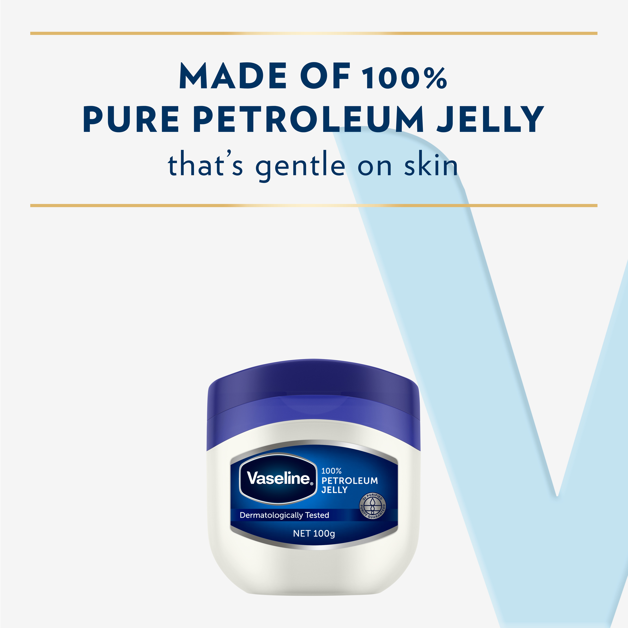 VASELINE ORIGINAL PETROLEUM JELLY 100G - Image 3