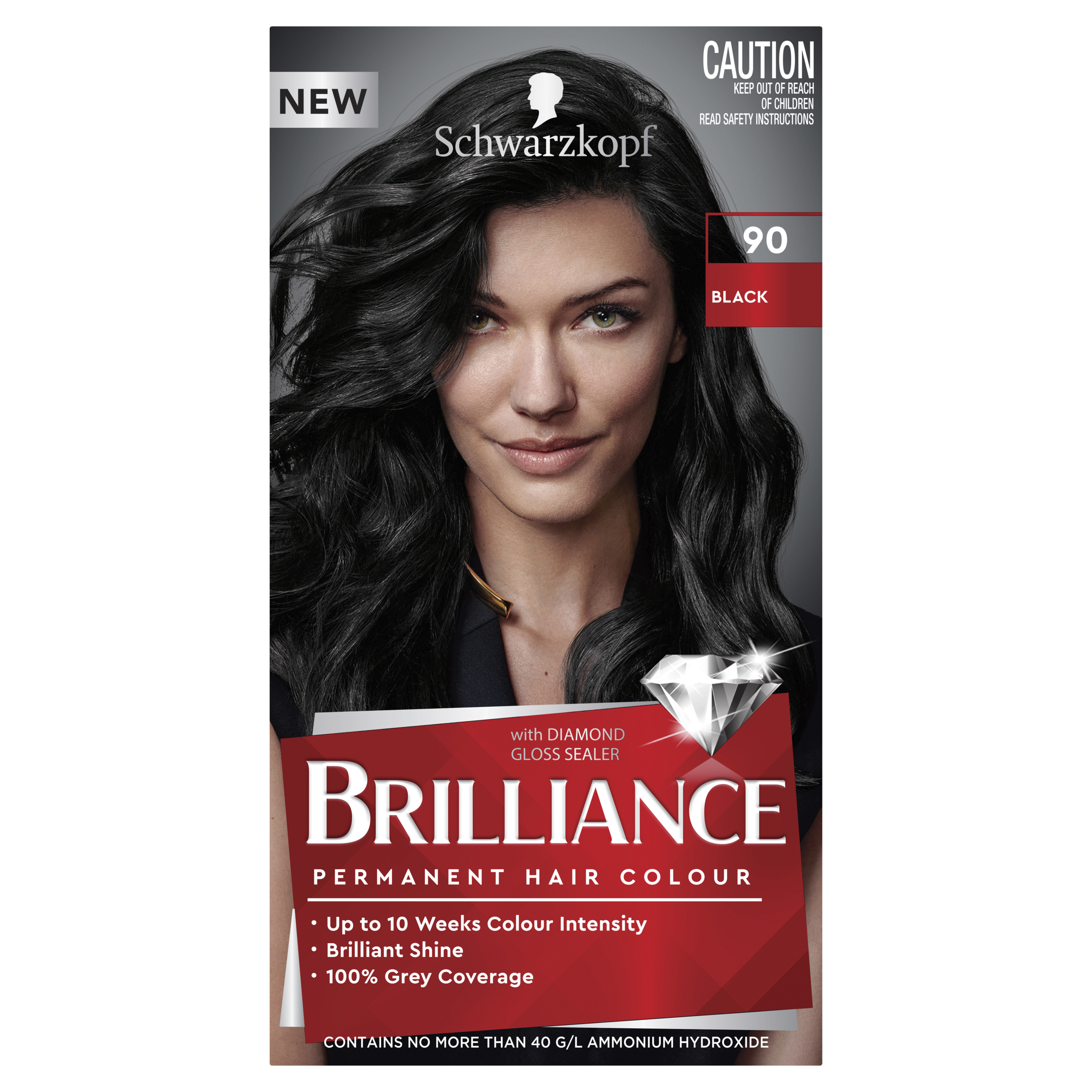 SCHWARZKOPF BRILLIANCE 90 BLACK - Image 2