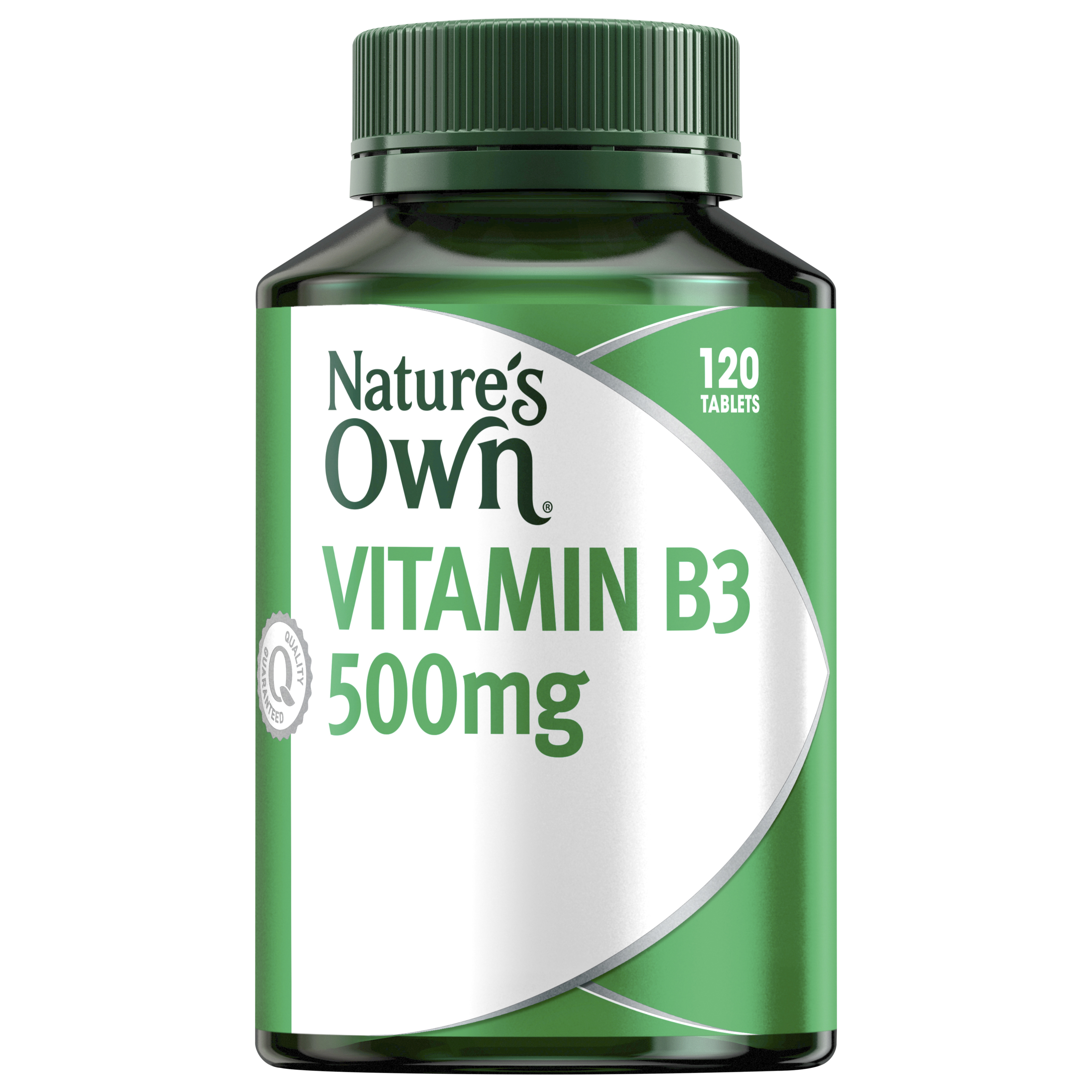 NATURES OWN VITAMIN B3 500MG 120 TABLETS - Image 10