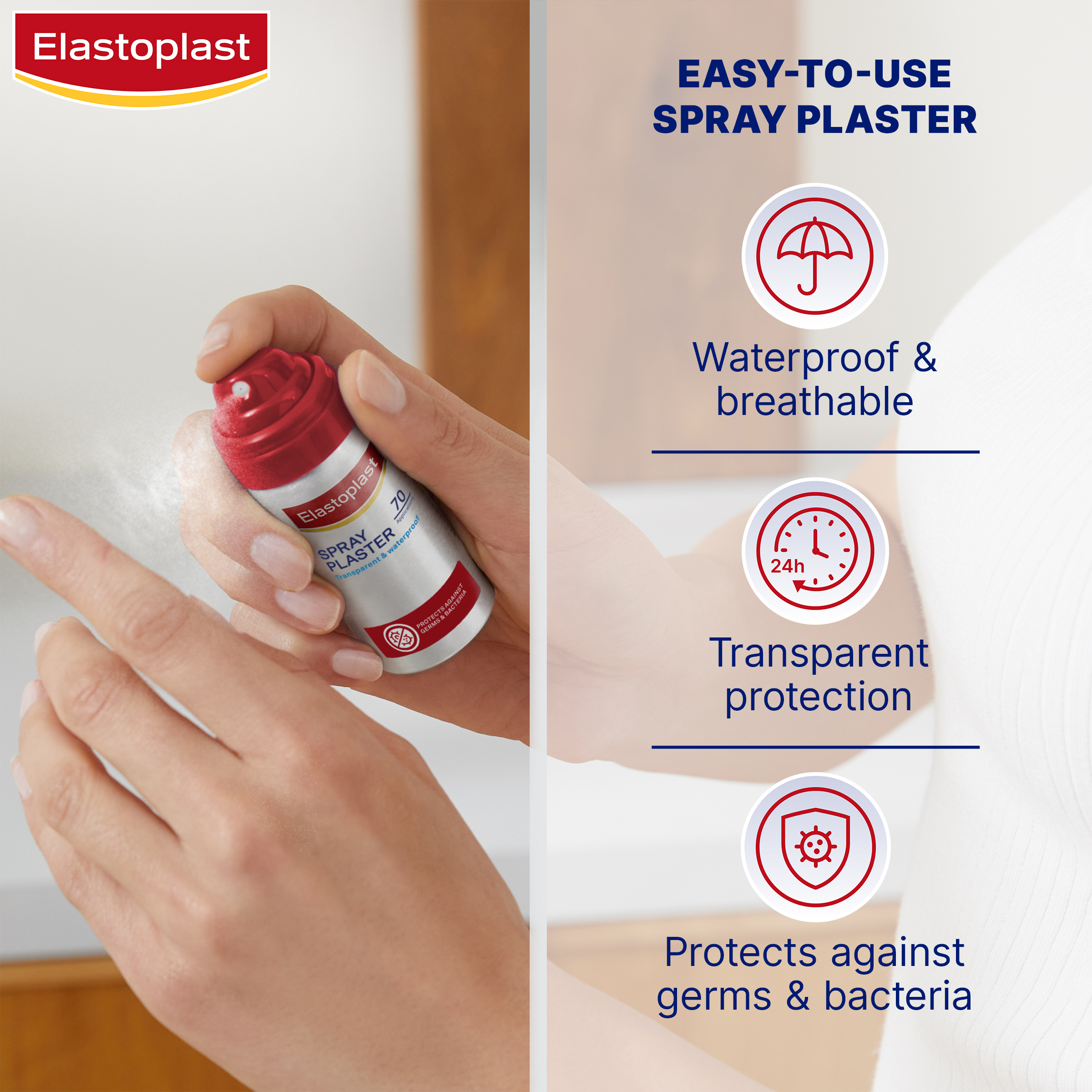 ELASTOPLAST SPRAY PLASTER 40ML - Image 5