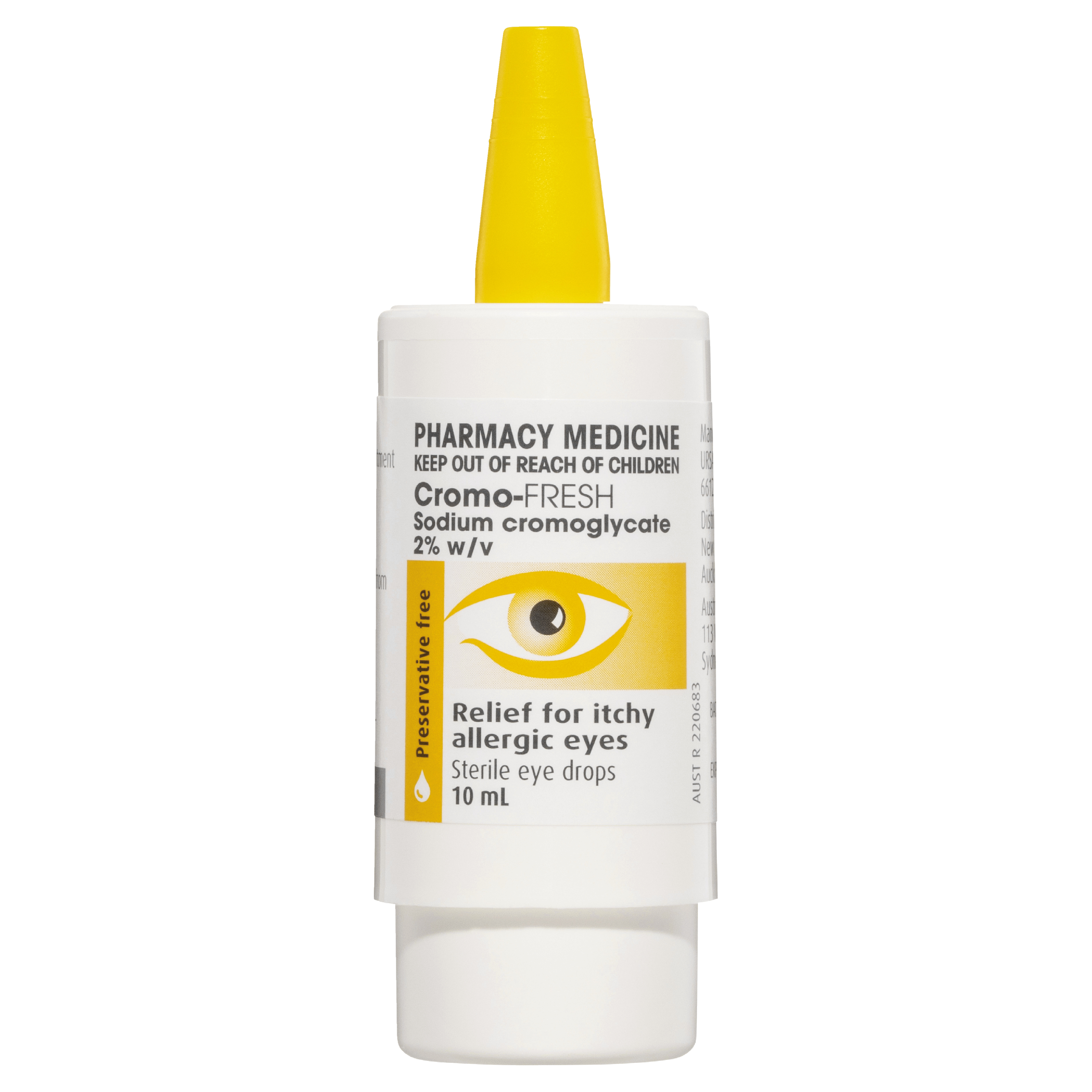 CROMO-FRESH ALLERGY EYE DROPS 10ML - Image 7