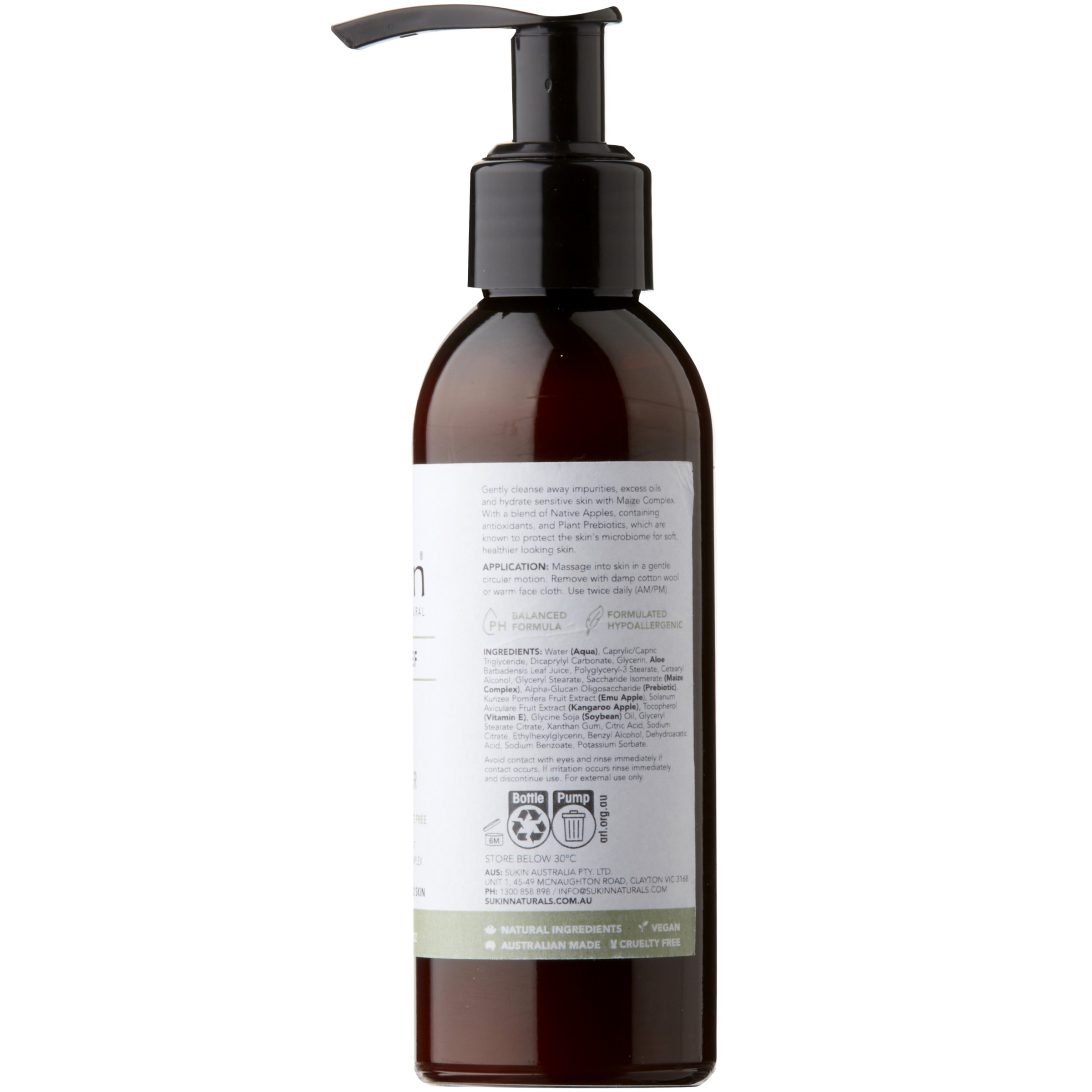 SUKIN SIGNATURE CREAM CLEANSER 125ML - Image 4