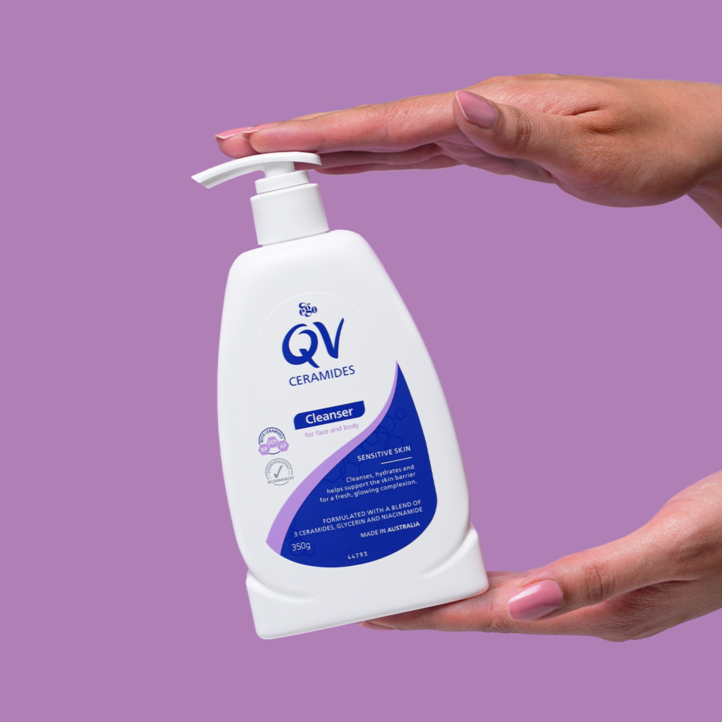EGO QV CERAMIDES CLEANSER 350G - Image 4