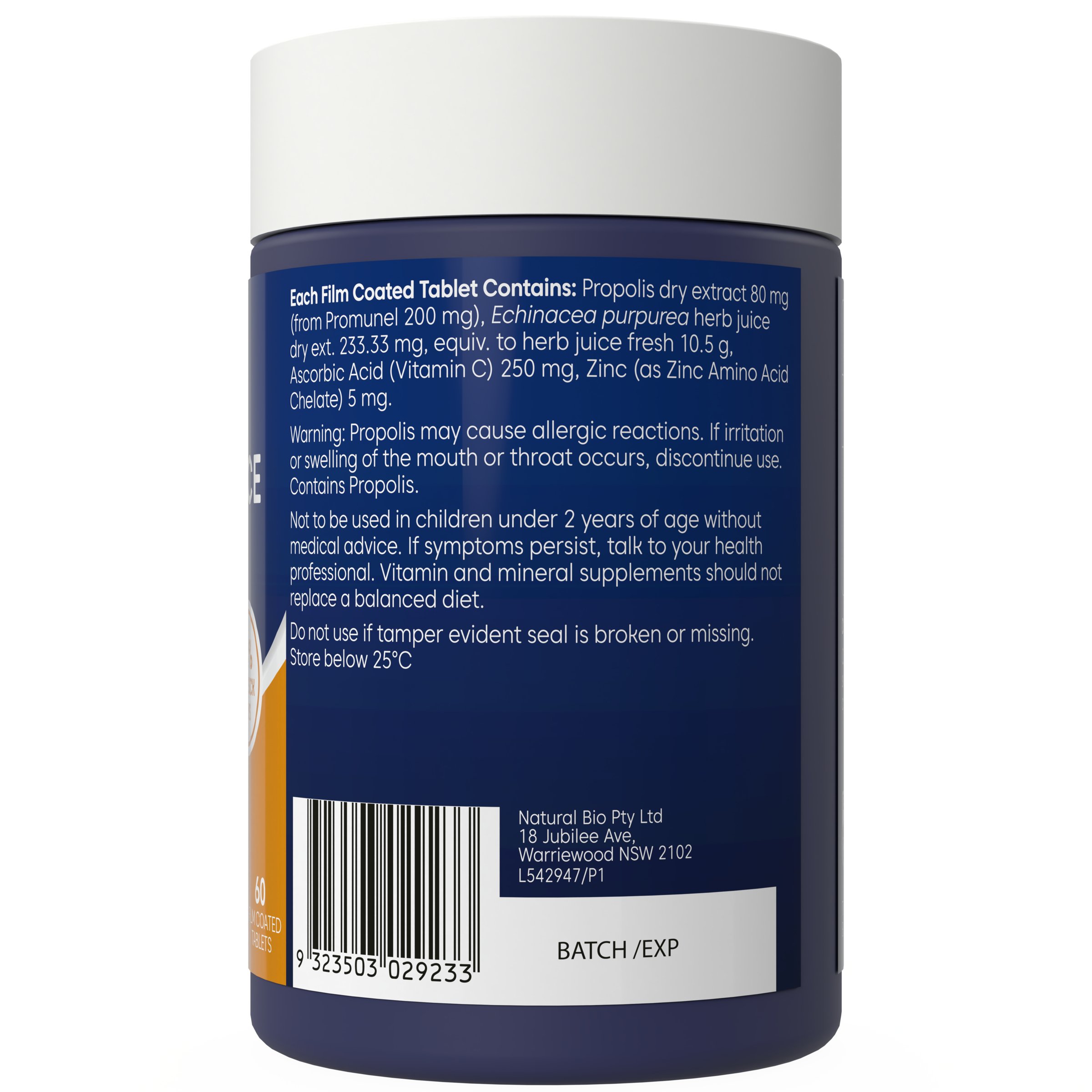 BIOGLAN PRO-IMMUNOFORCE 60 TABLETS - Image 3