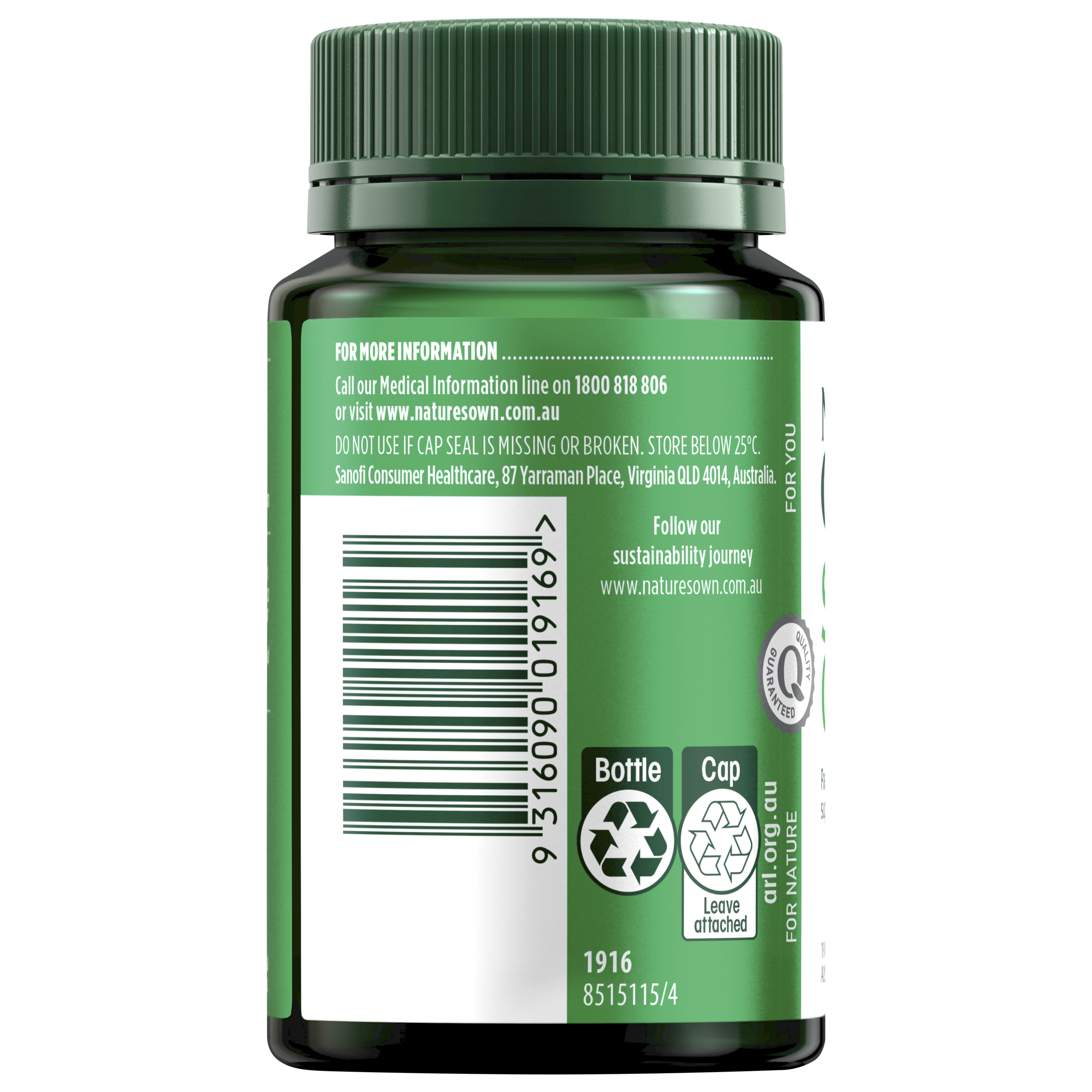 NATURES OWN SUPER B COMPLEX 75 TABLETS - Image 4