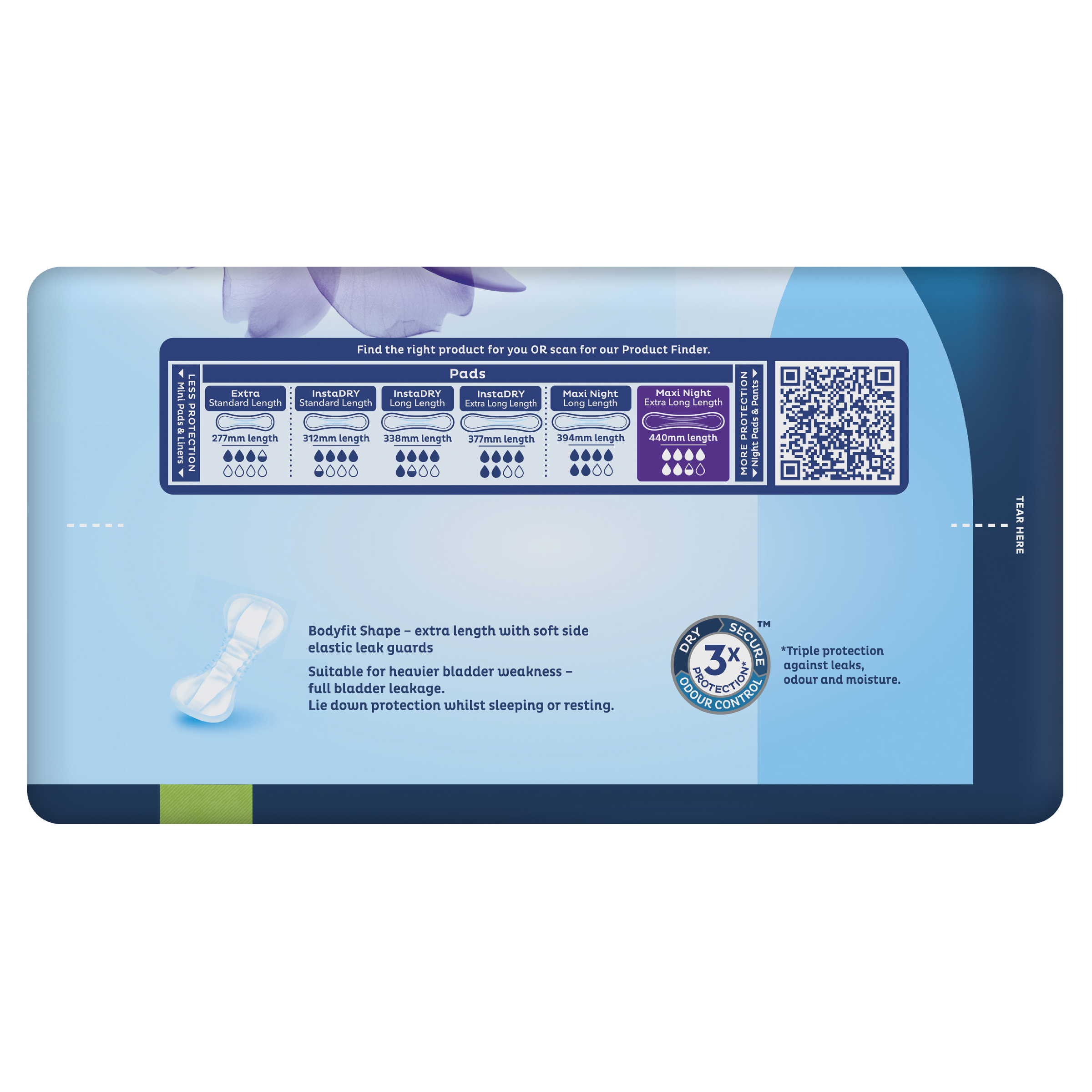TENA PADS MAXI NIGHT 6.5D 14 PACK - Image 5