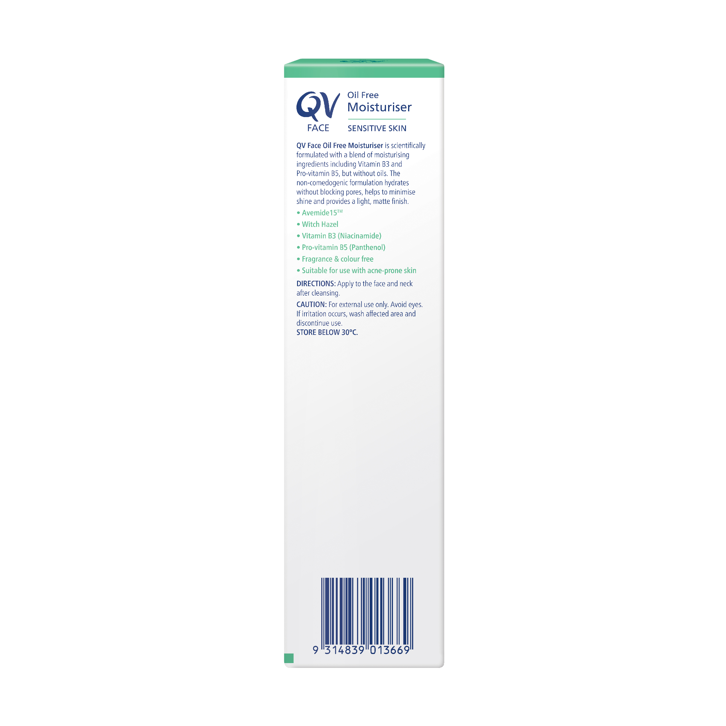 EGO QV OIL FREE FACE MOISTURISER 75G - Image 2