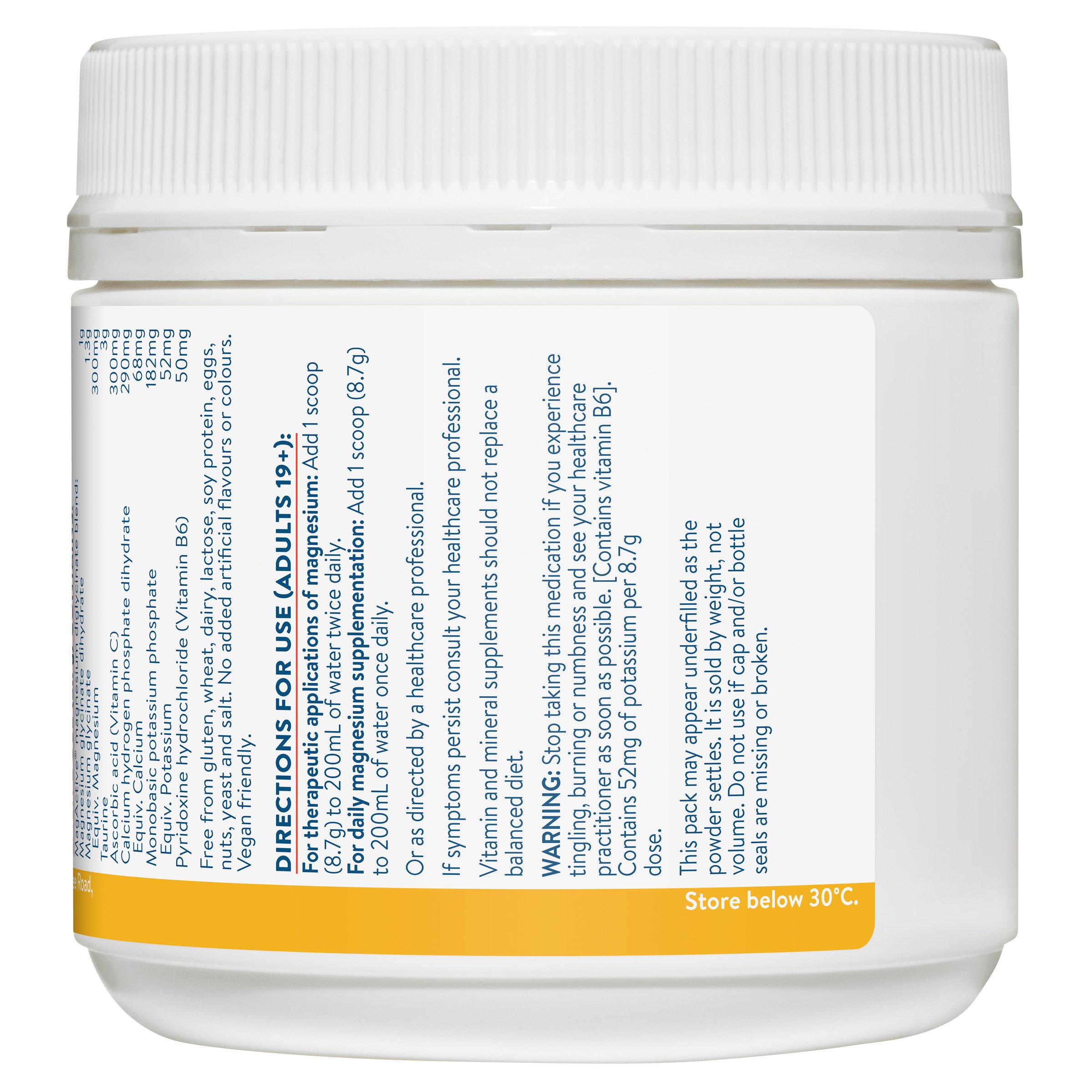 ETHICAL NUTRIENTS MEGA MAGNESIUM CITRUS POWDER 200G - Image 3