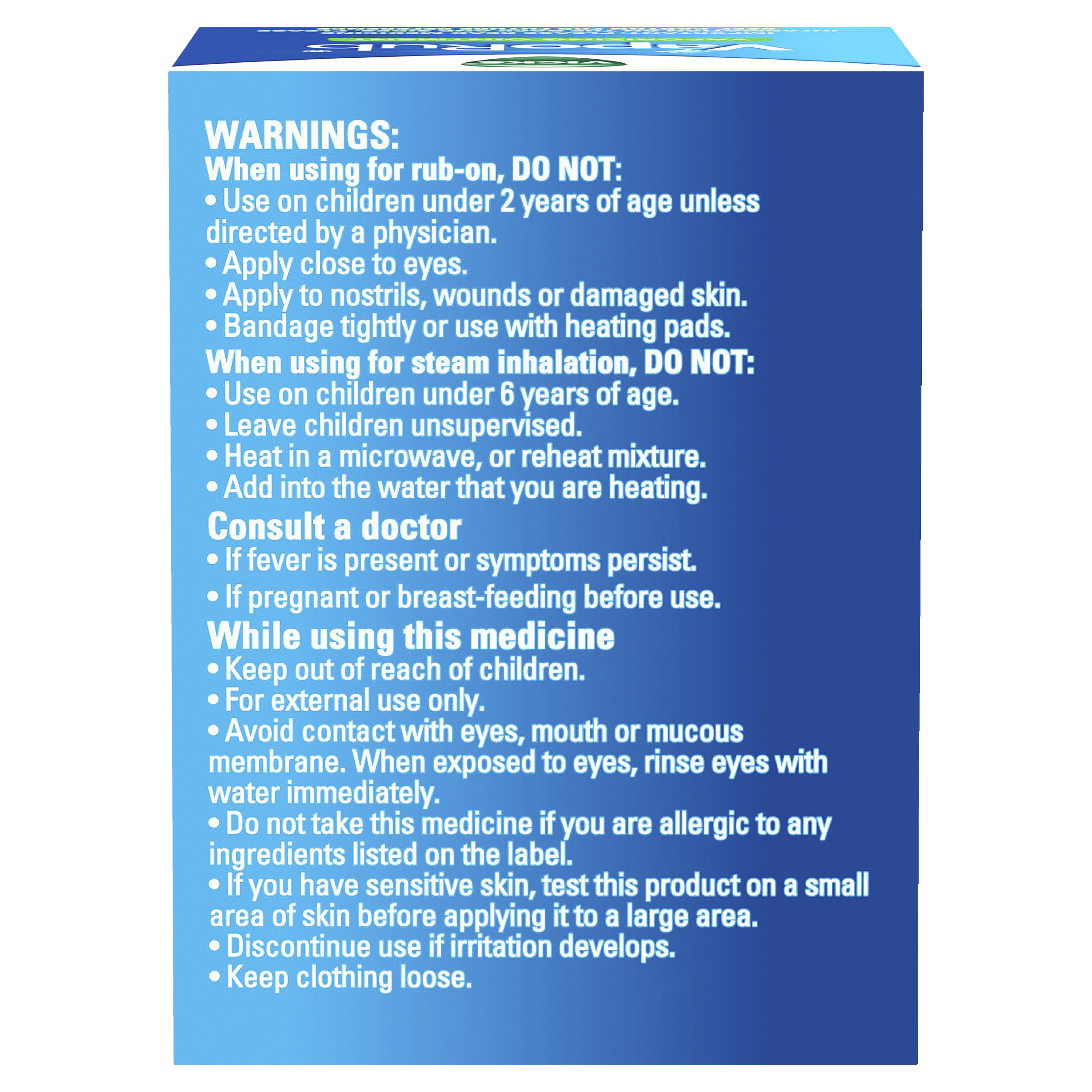 VICKS VAPORUB OINTMENT 100G - Image 4