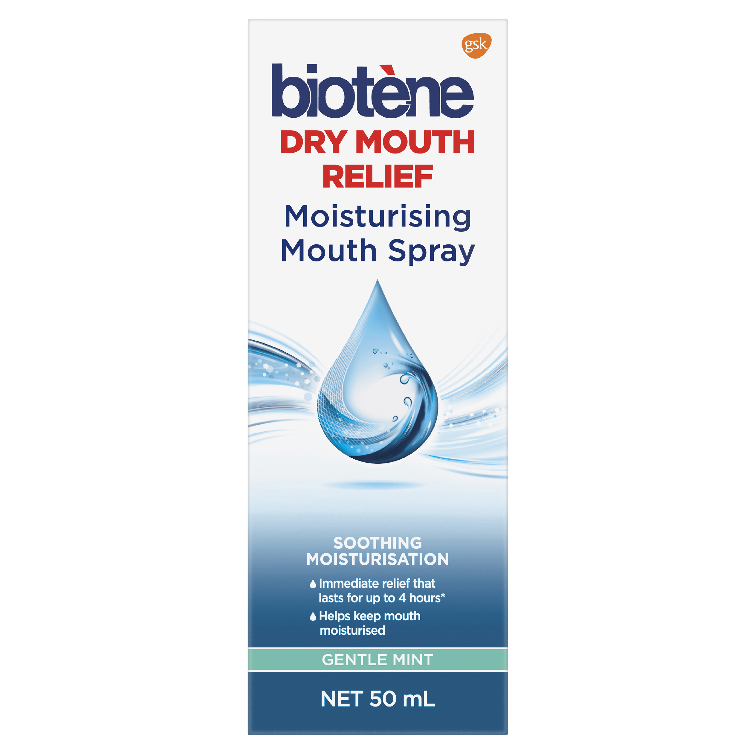 BIOTENE DRY MOUTH ORAL SPRAY MOISTURISING 50ML - Image 2