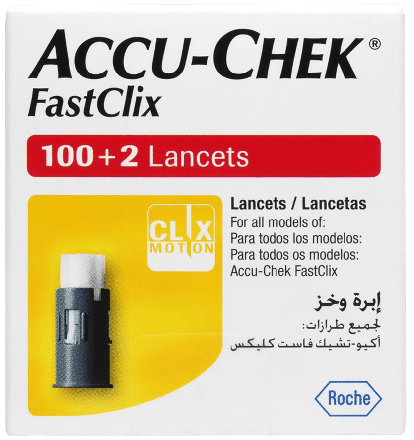ACCU-CHEK FASTCLIX LANCETS 102 PACK