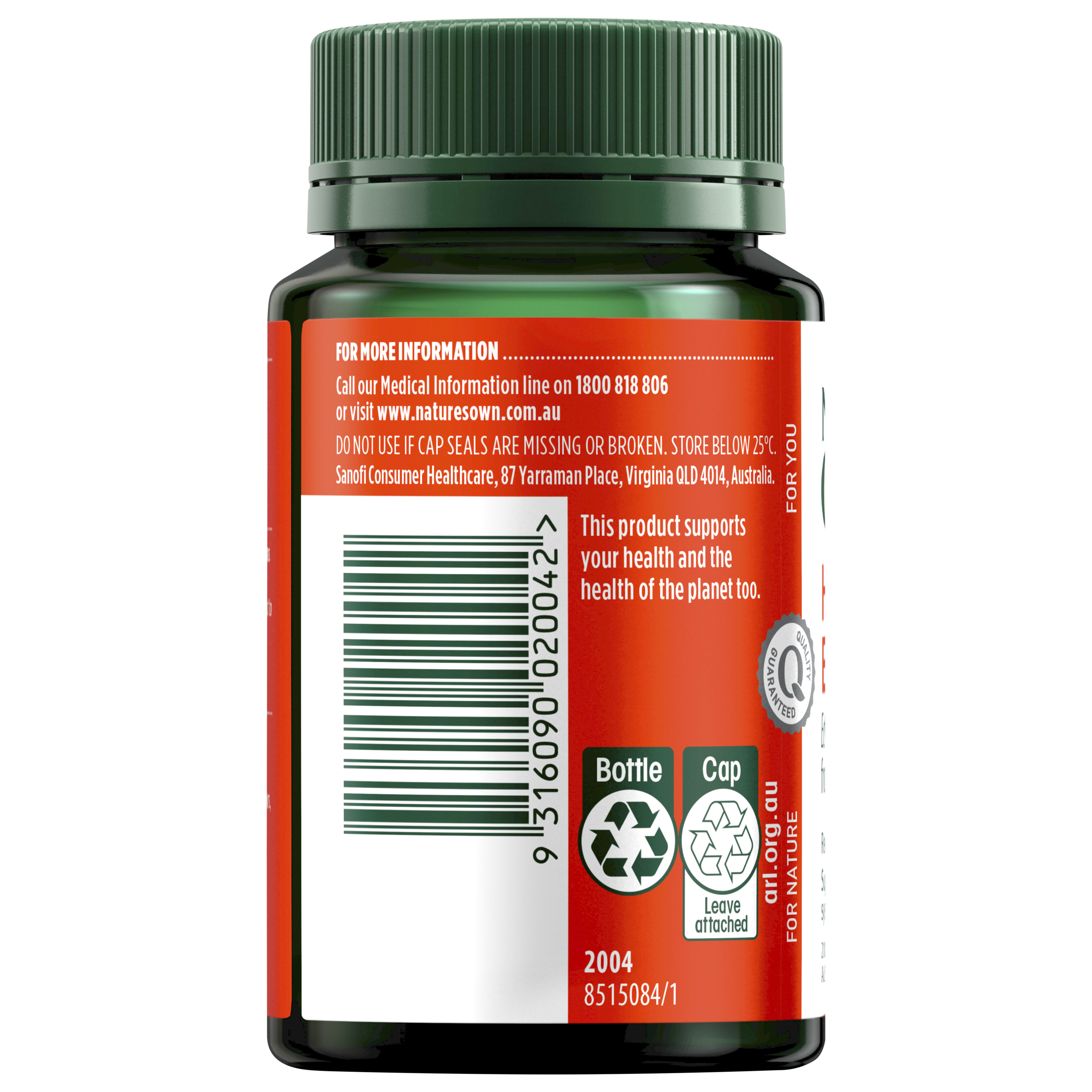 NATURES OWN HIGH STRENGTH ECHINACEA 10000MG 30 CAPSULES - Image 4