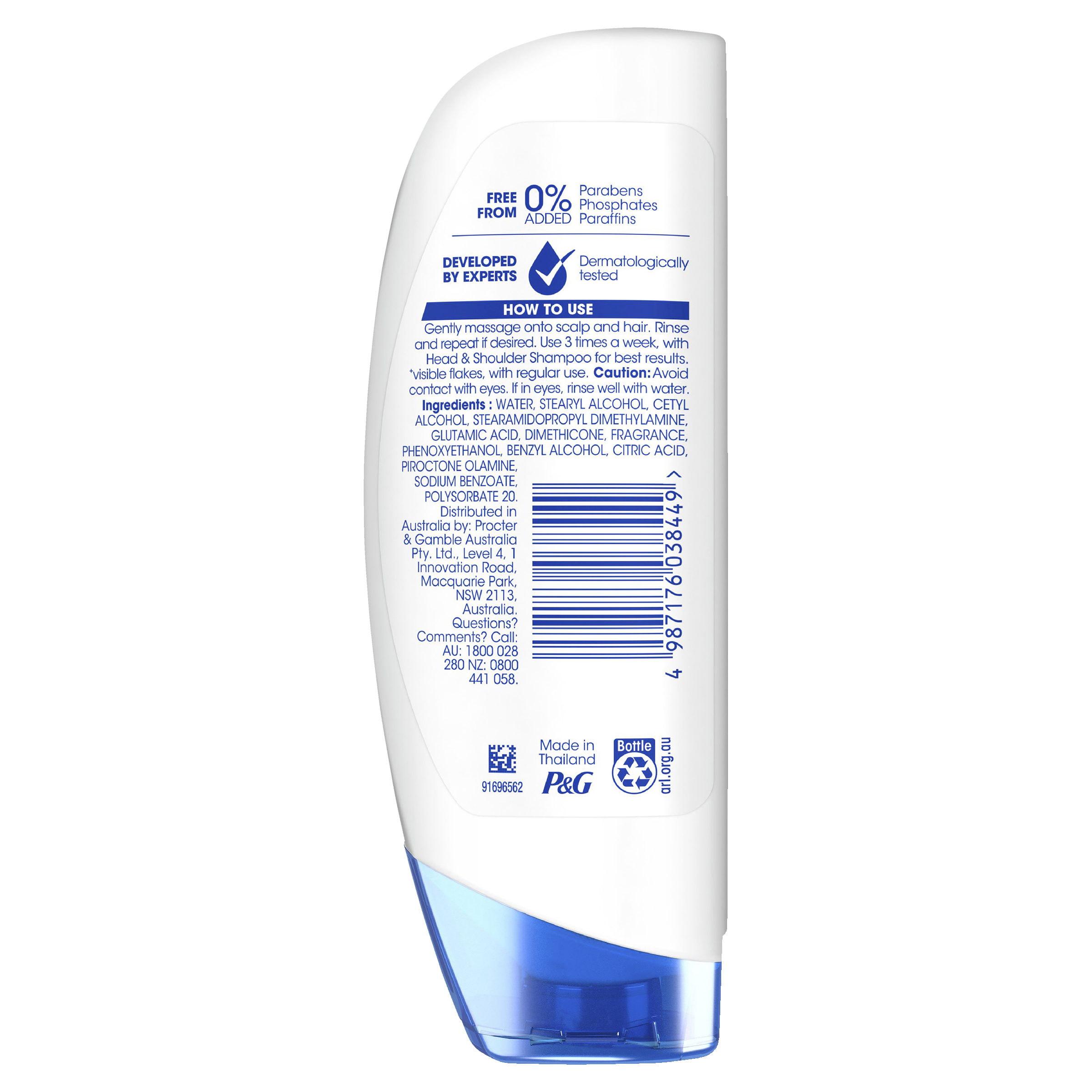 HEAD & SHOULDERS CLEAN & BALANCED CONDITIONER 400ML - Image 2