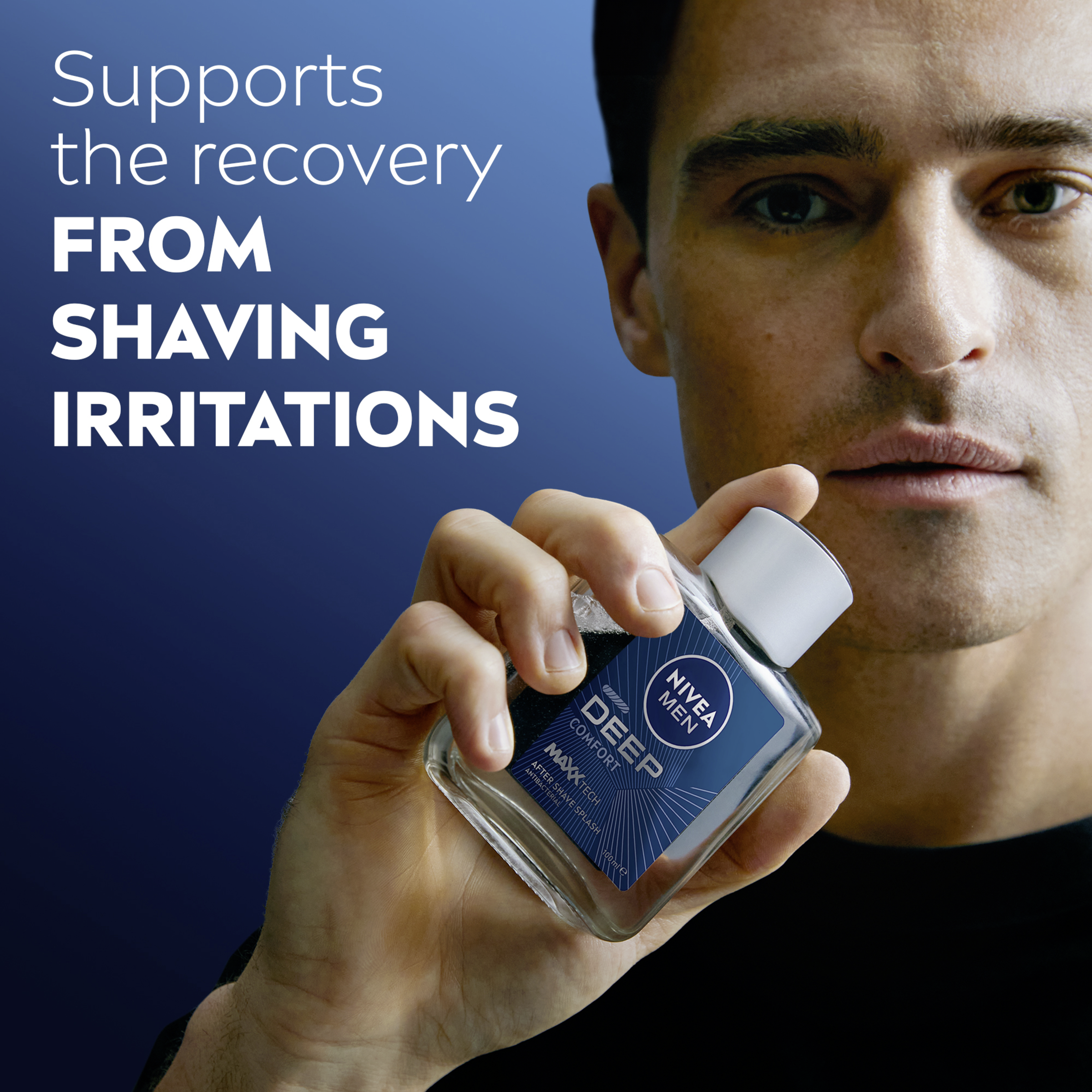 NIVEA MEN DEEP AFTER SHAVE LOTION 100ML - Image 3