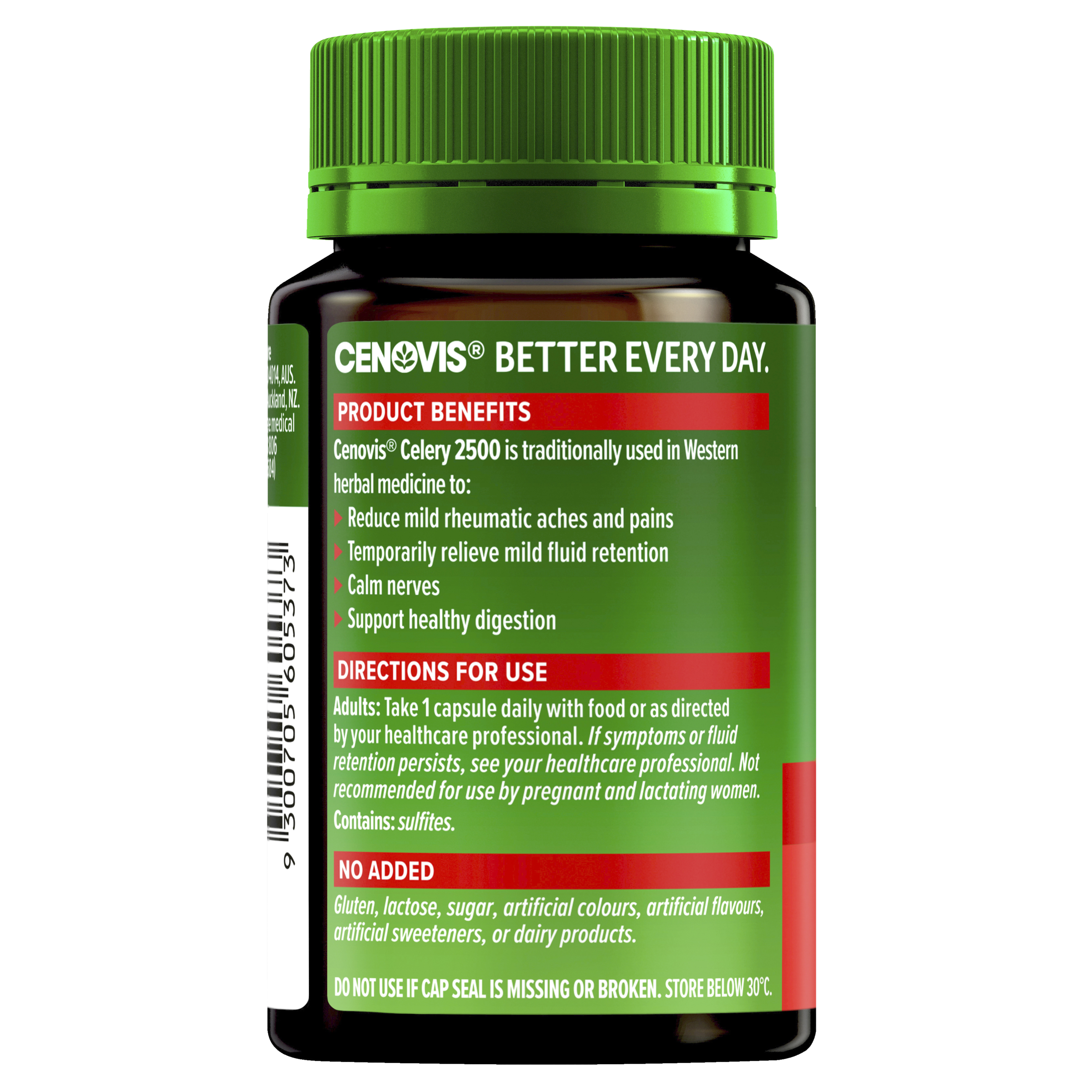 CENOVIS CELERY 2500 80 CAPSULES - Image 2