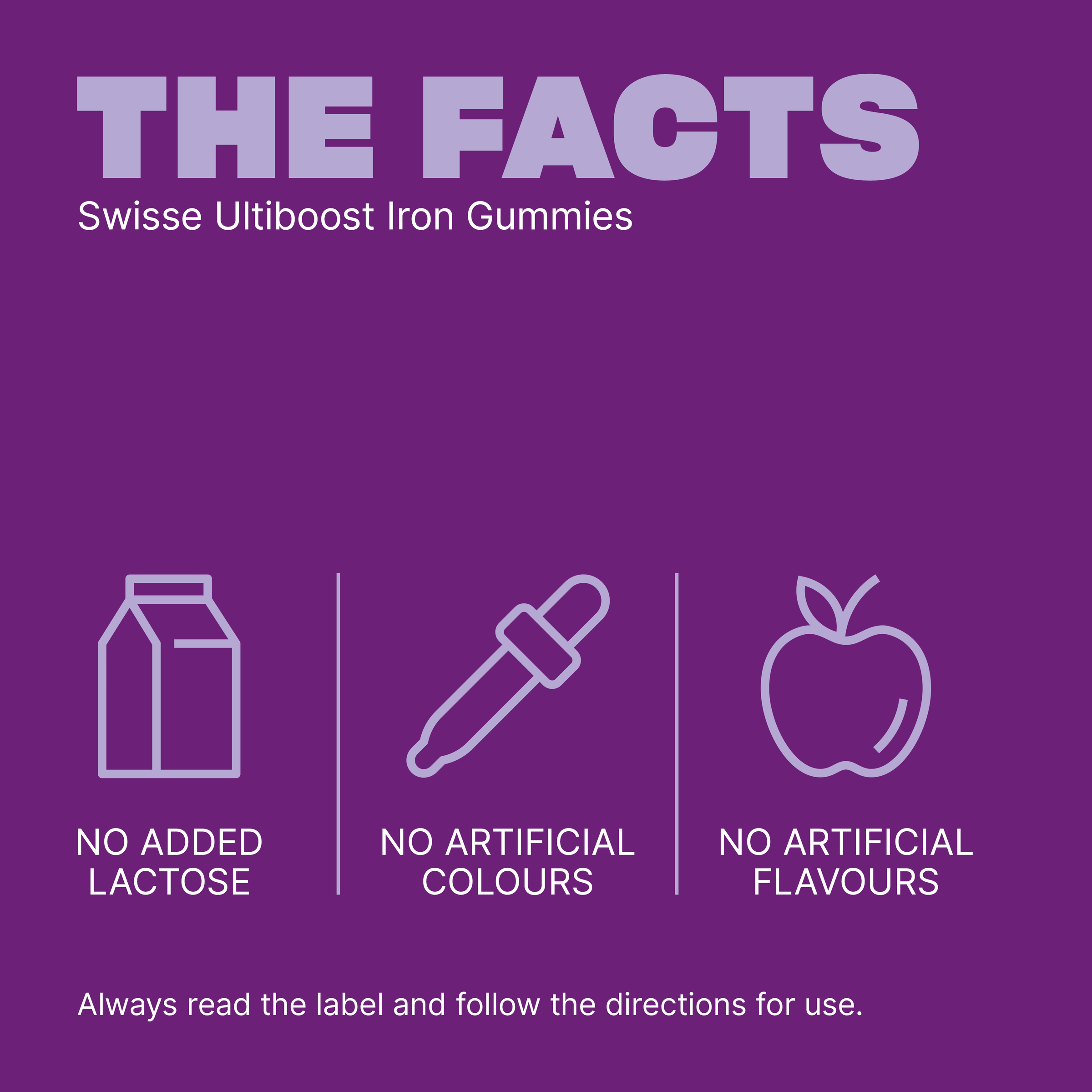 SWISSE ULTIBOOST IRON 50 GUMMIES - Image 6
