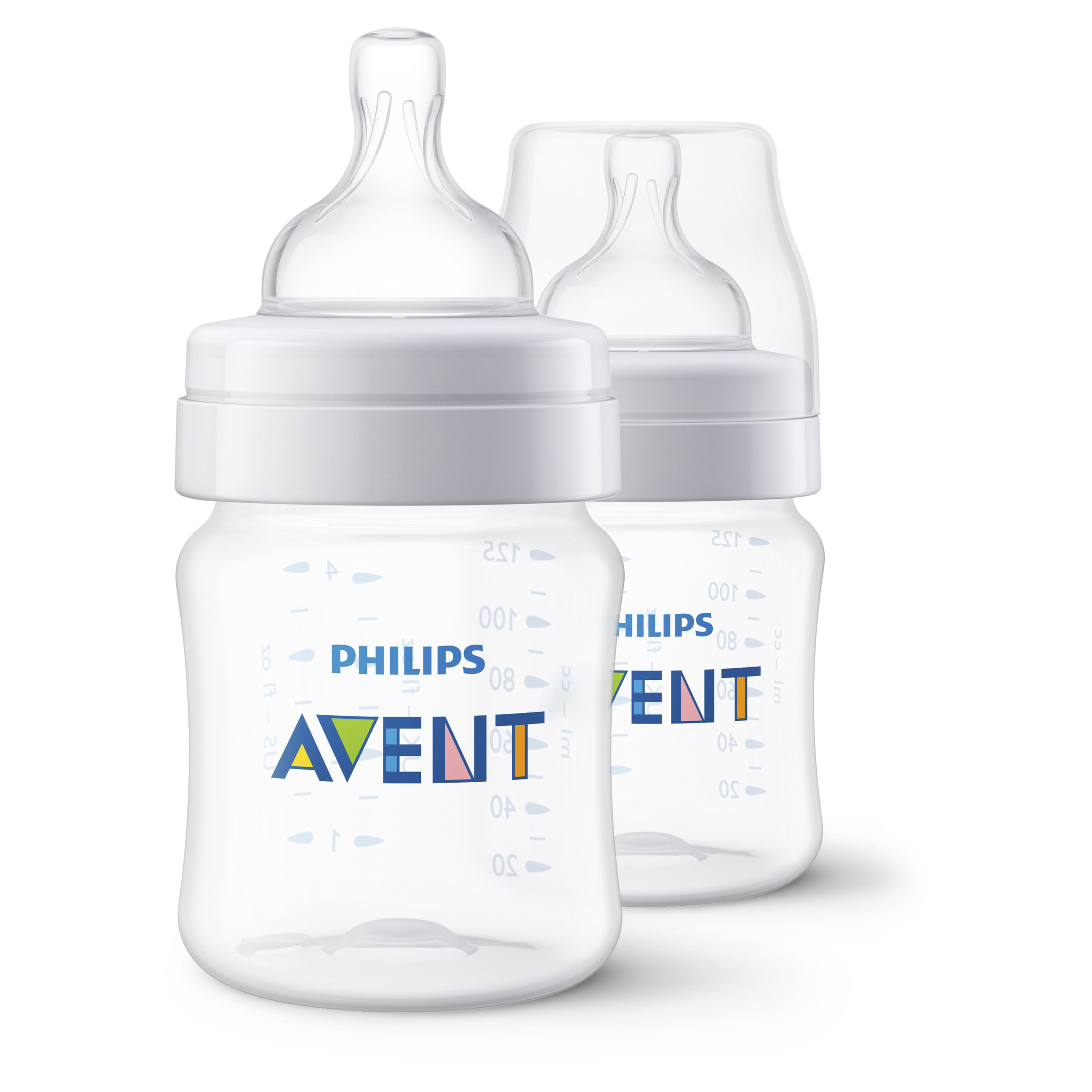 AVENT CLASSIC FEEDING BOTTLE ANTI COLIC 125ML 2 PACK - Image 7