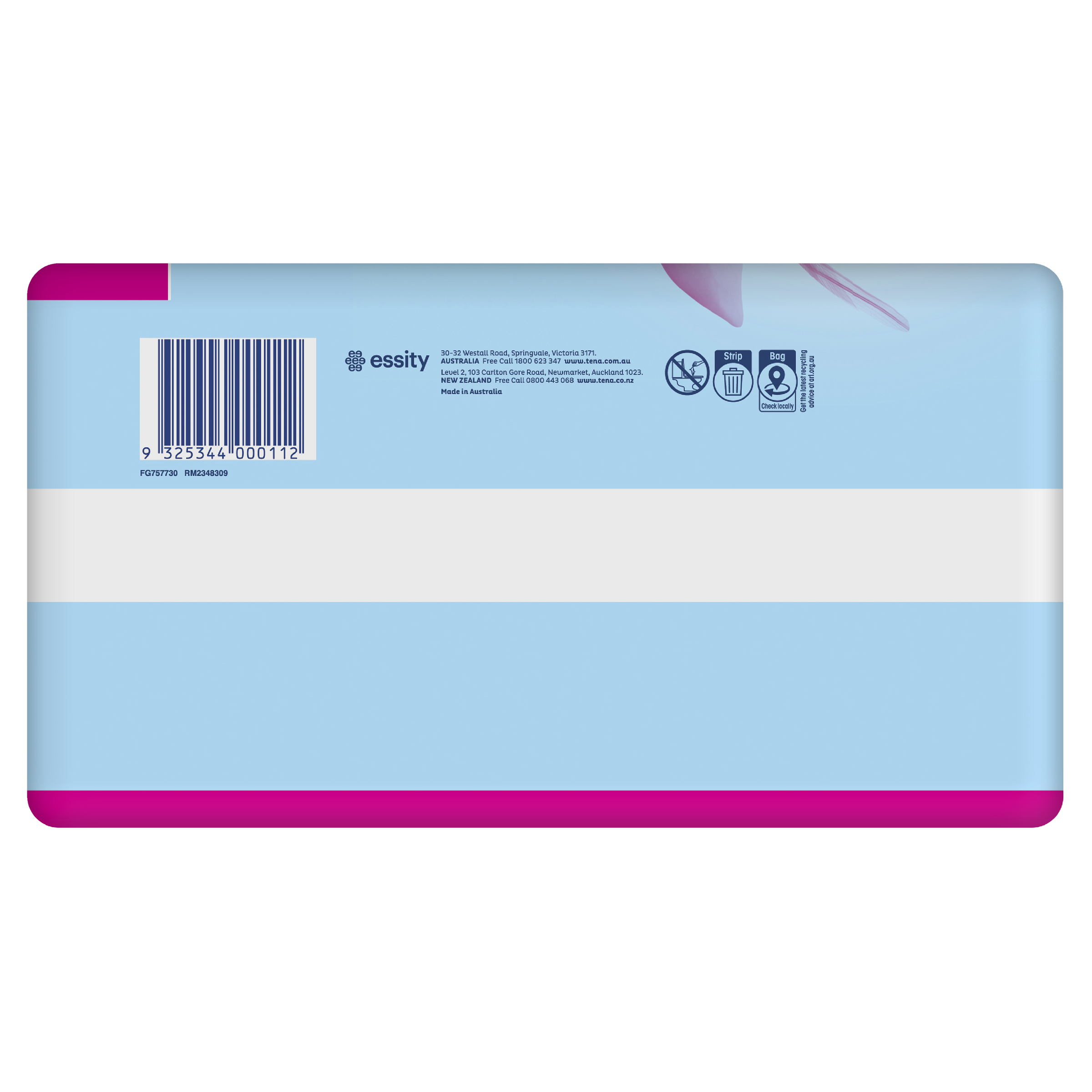 TENA PADS SUPER EXTRA COVERAGE 6D BULK 30 PACK - Image 3