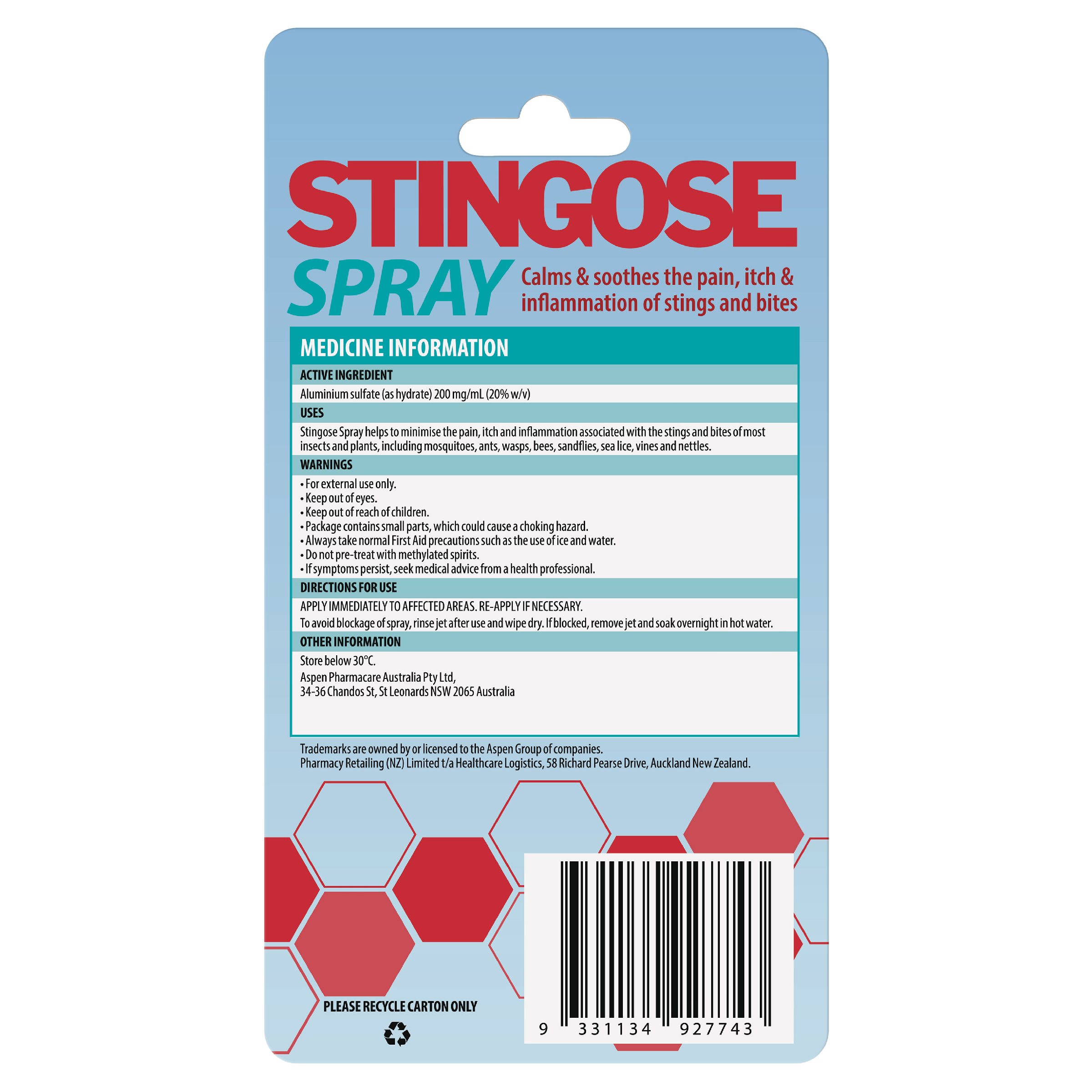 STINGOSE PUMP SPRAY 25ML - Image 4