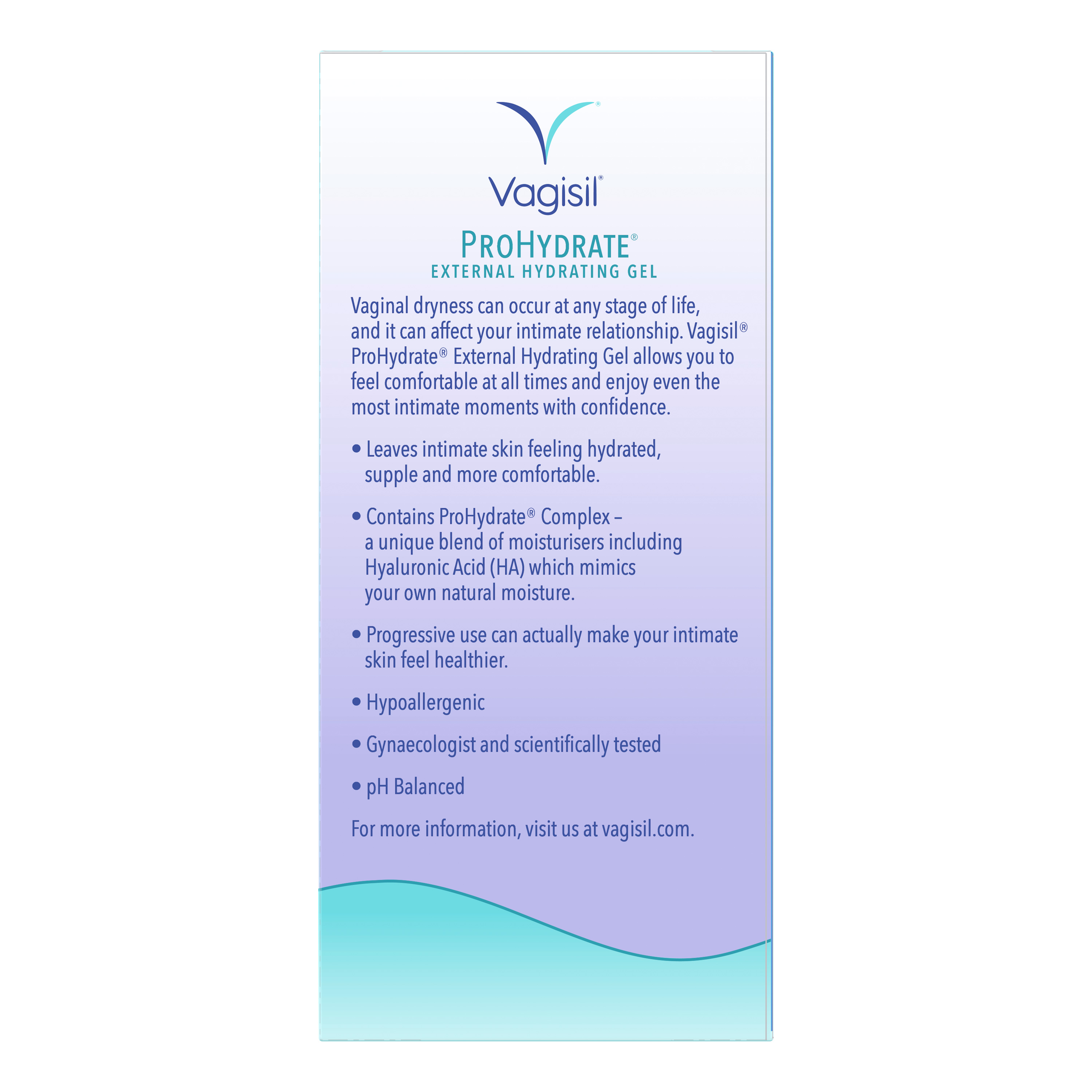 VAGISIL PROHYDRATE EXTERNAL HYDRATING GEL 30G - Image 2