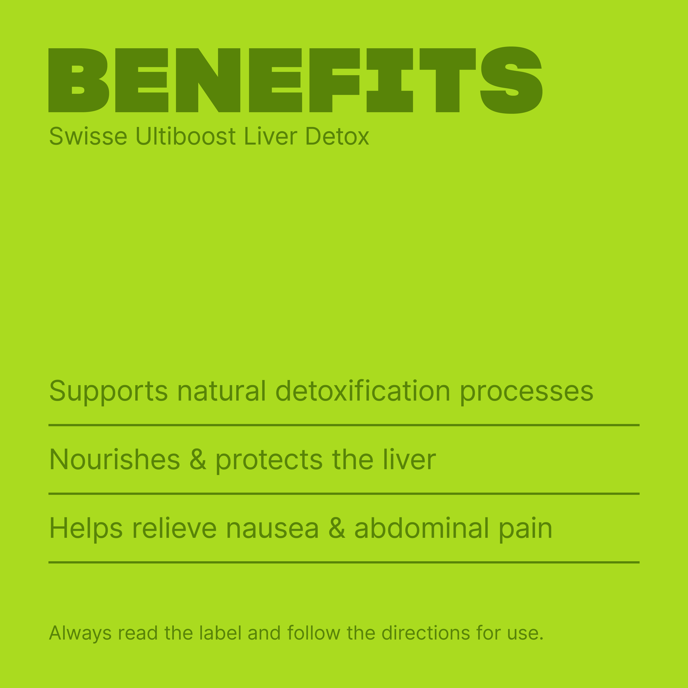 SWISSE ULTIBOOST LIVER DETOX 120 TABLETS - Image 3