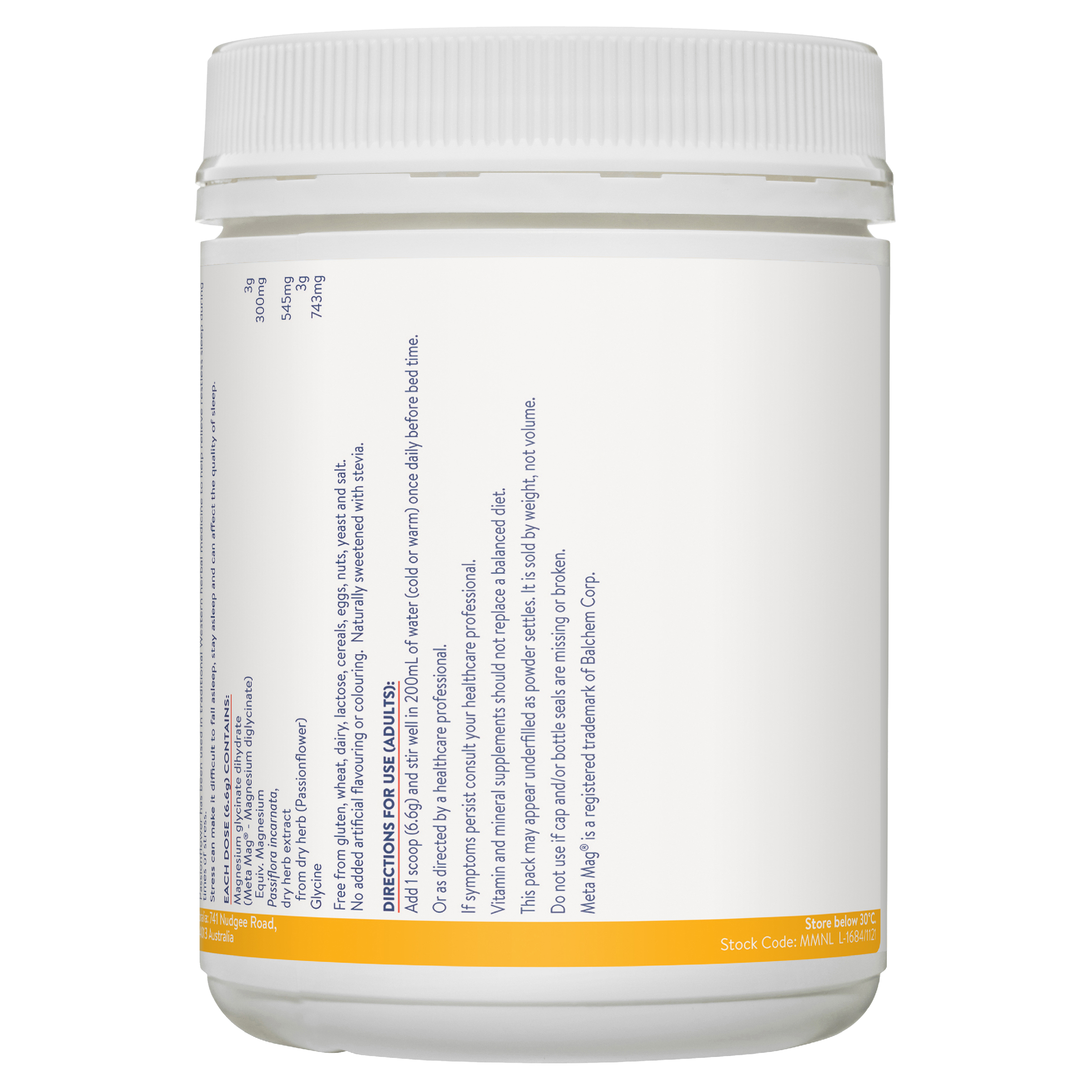 ETHICAL NUTRIENTS MEGA MAGNESIUM NIGHT 50 TABLETS - Image 2