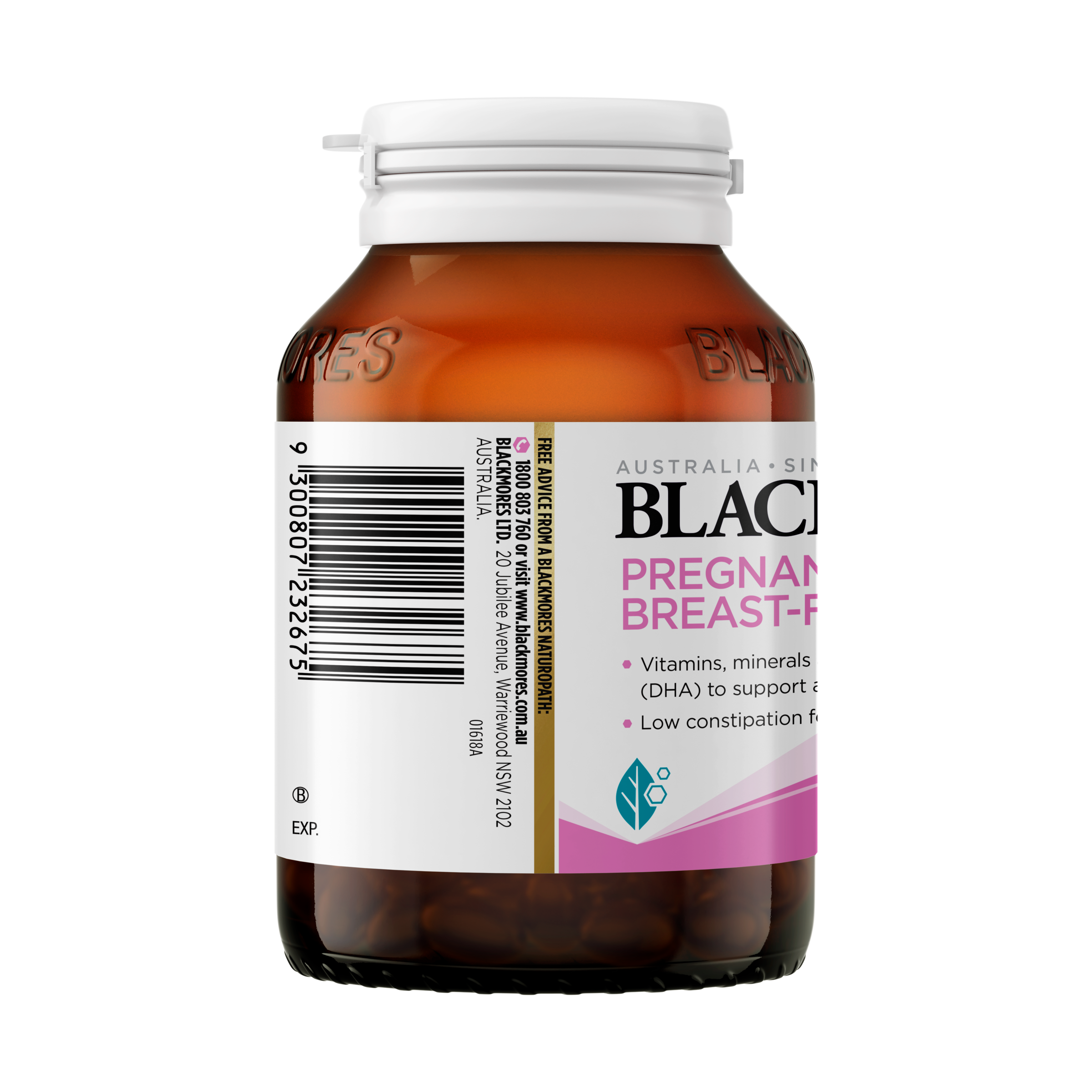 BLACKMORES PREGNANCY & BREAST-FEEDING GOLD 60 CAPSULES - Image 2