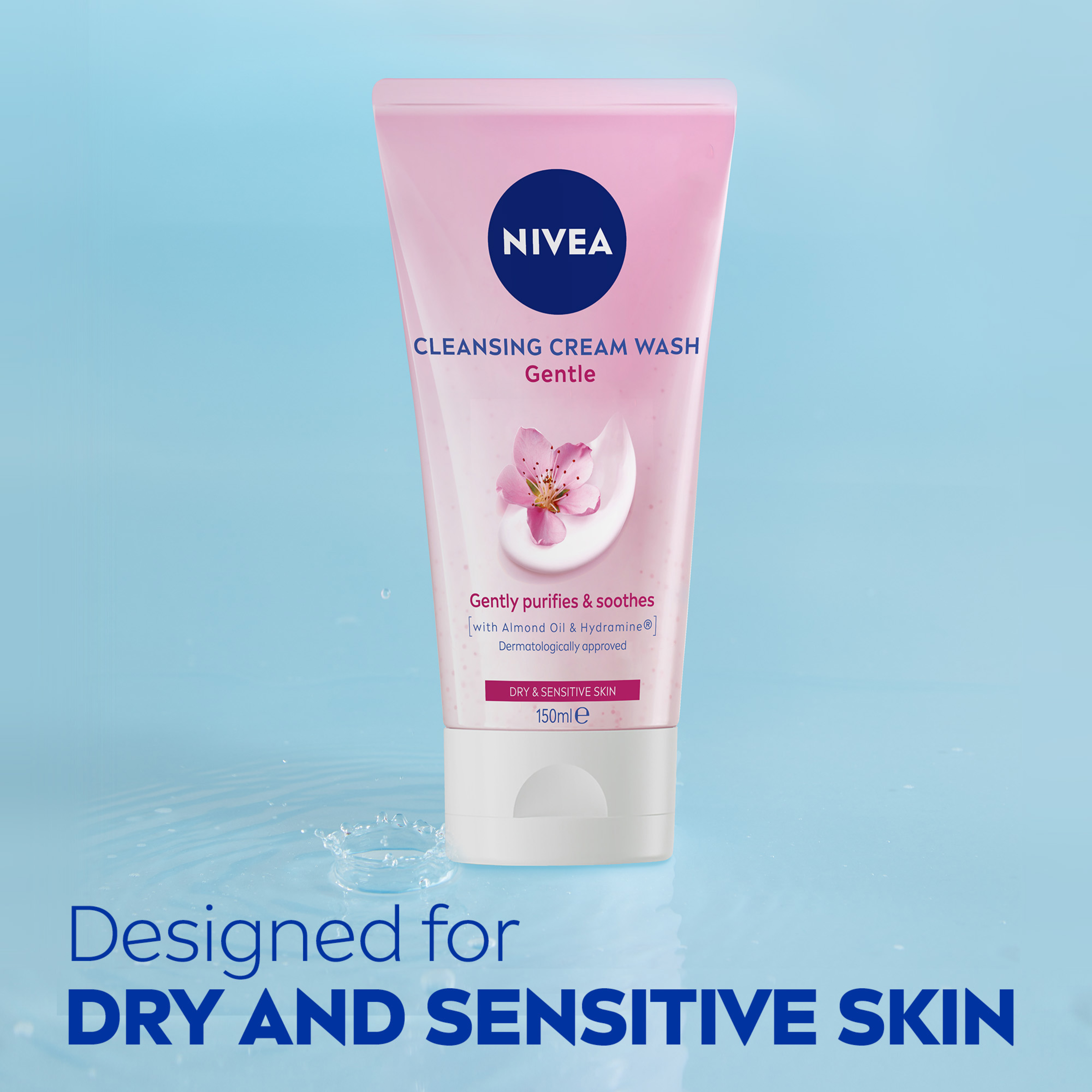 NIVEA DAILY ESSENTIALS GENTLE CREAM WASH 150ML - Image 4