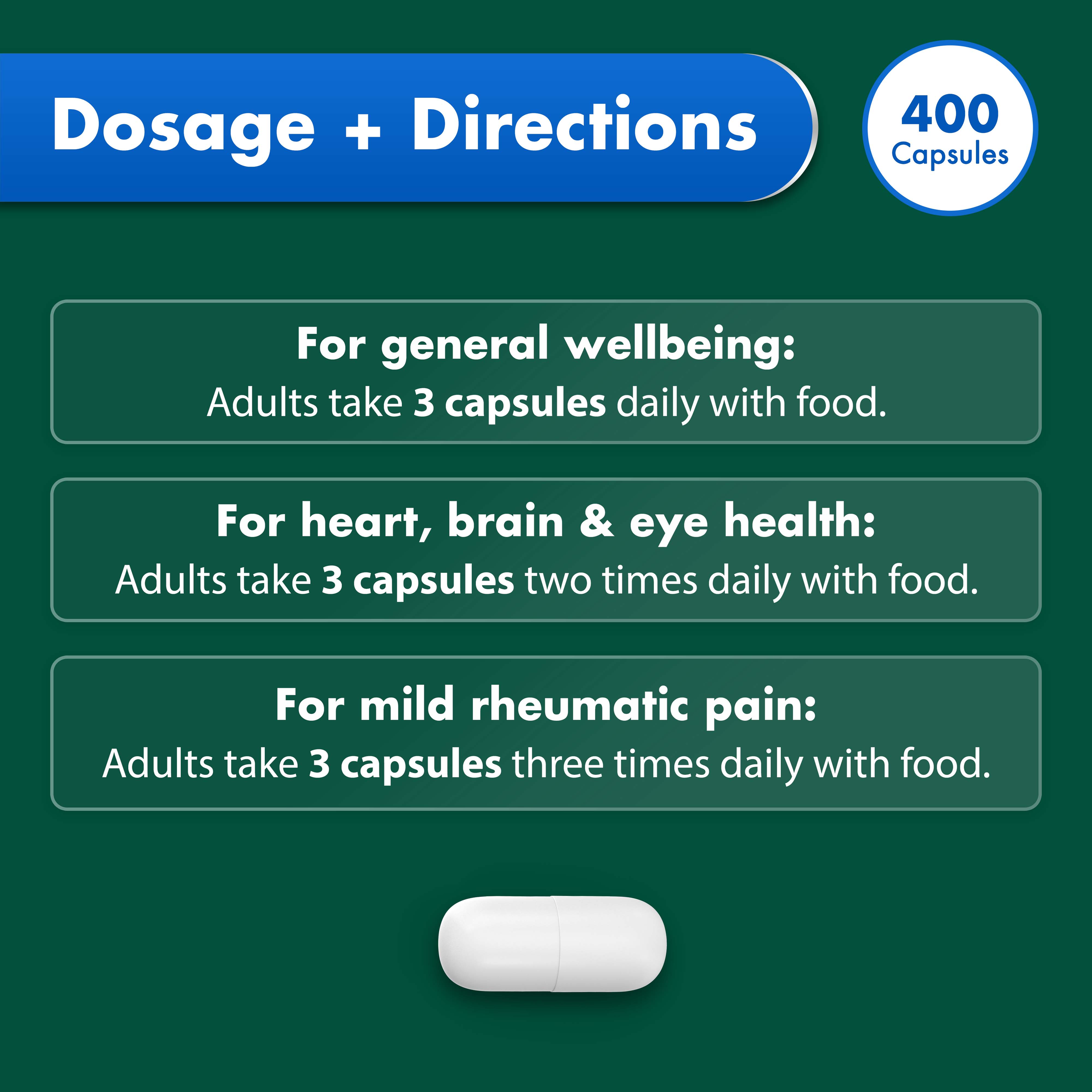 NATURES OWN ODOURLESS FISH OIL 1000MG 400 CAPSULES - Image 5