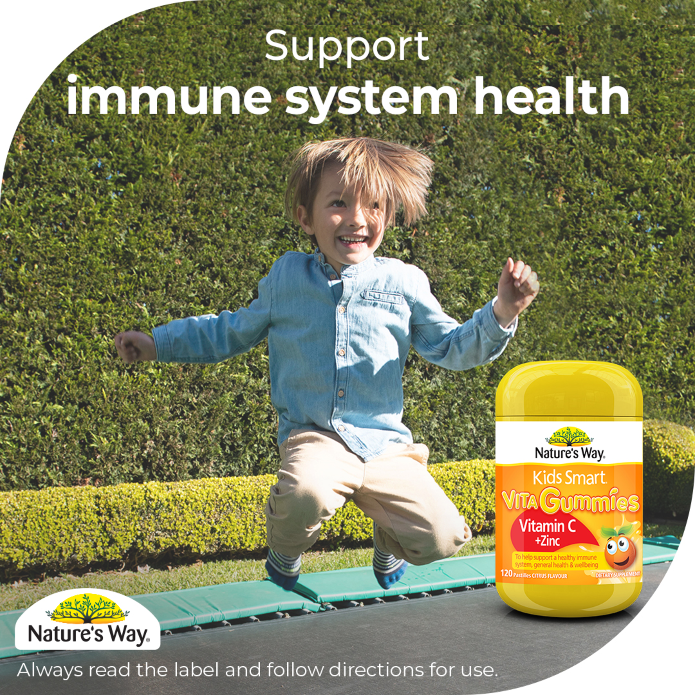 NATURES WAY KIDS SMART VITA GUMMIES VITAMIN C 120 - Image 6