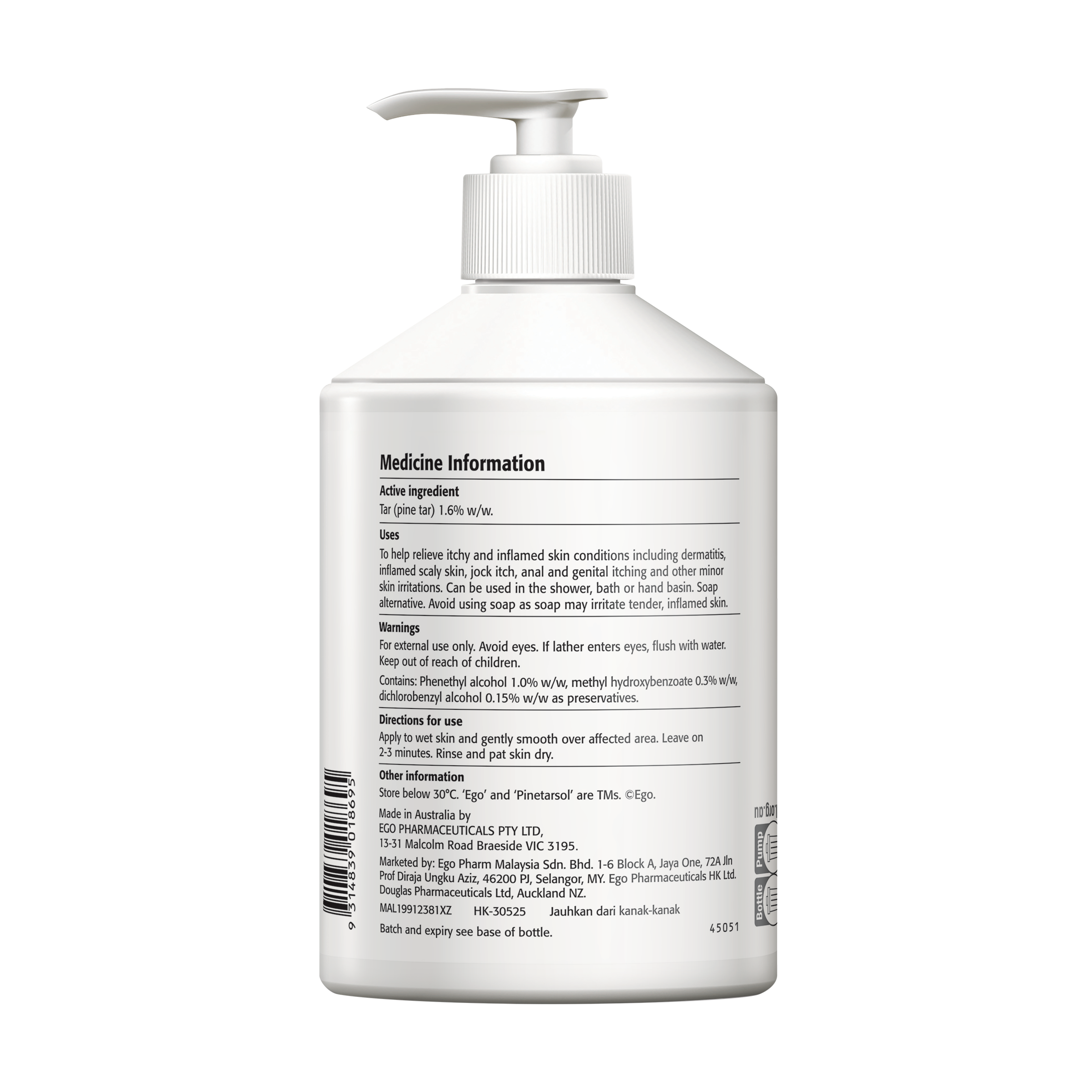 EGO PINETARSOL GEL 450G - Image 2