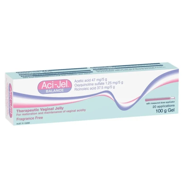 ACI-JEL THERAPEUTIC VAGINAL JELLY FRAGRANCE FREE 100G
