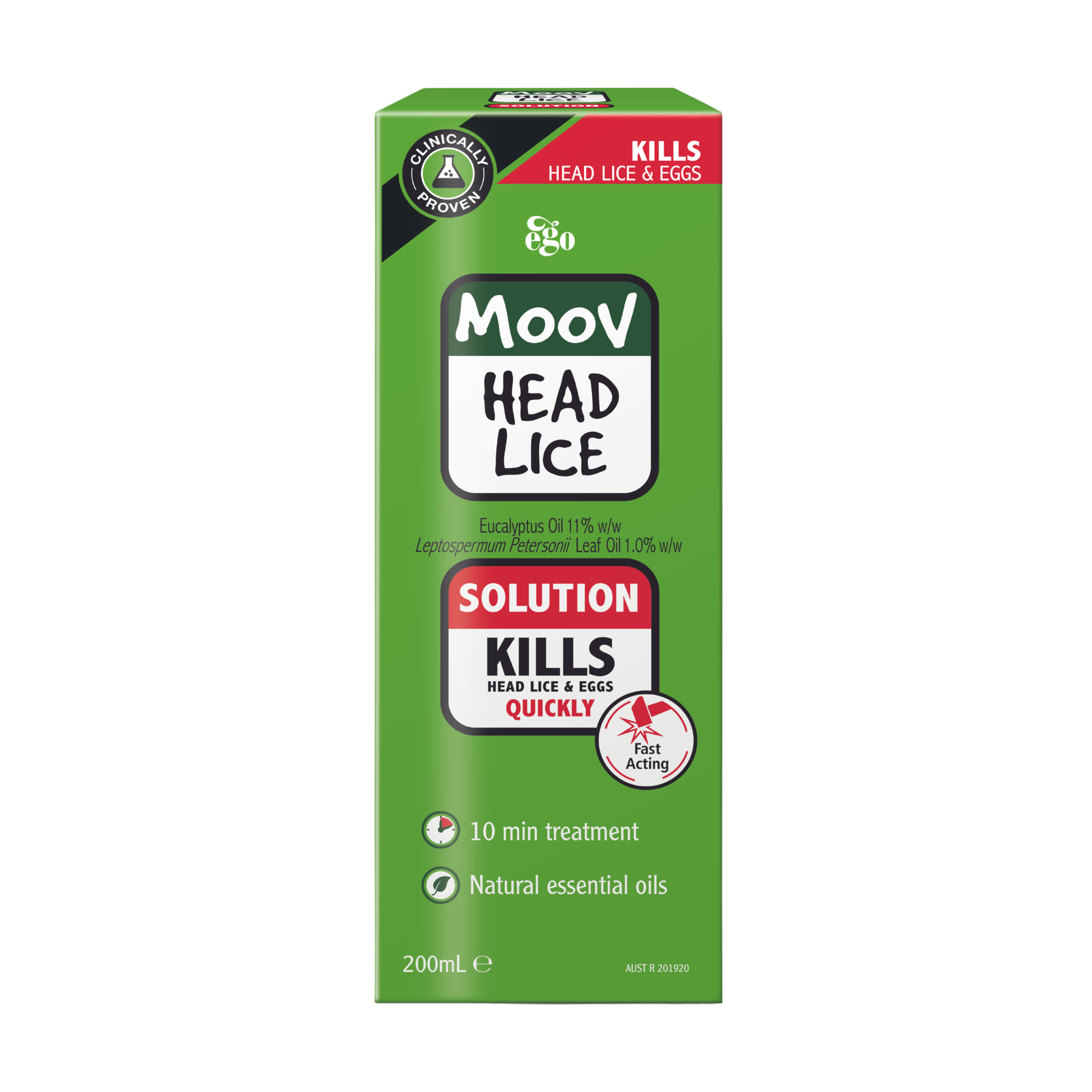 EGO MOOV HEAD LICE SOLUTION 200ML - Image 2
