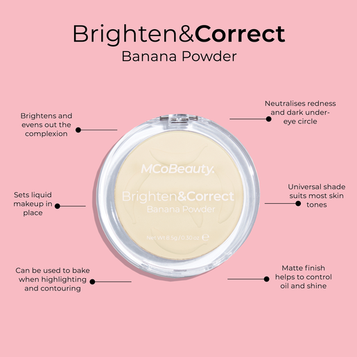 MCO BEAUTY BRIGHTEN & CORRECT BANANA POWDER 1.5ML - Image 2